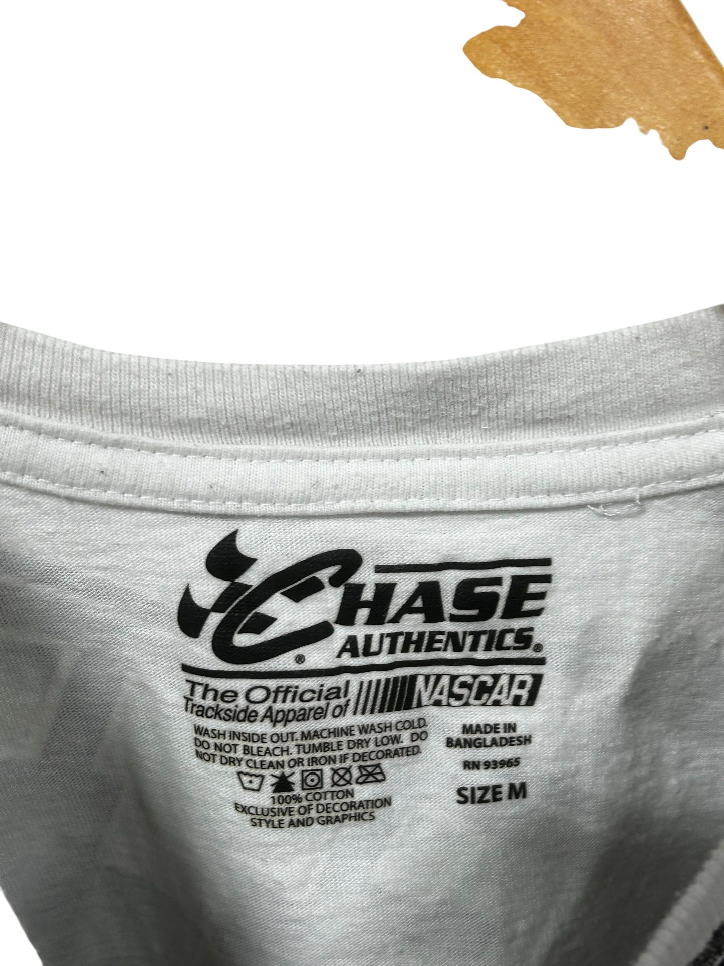 Vintage Y2K Dale Earnhardt JR NASCAR Big Print Double Sided Tee Size Medium