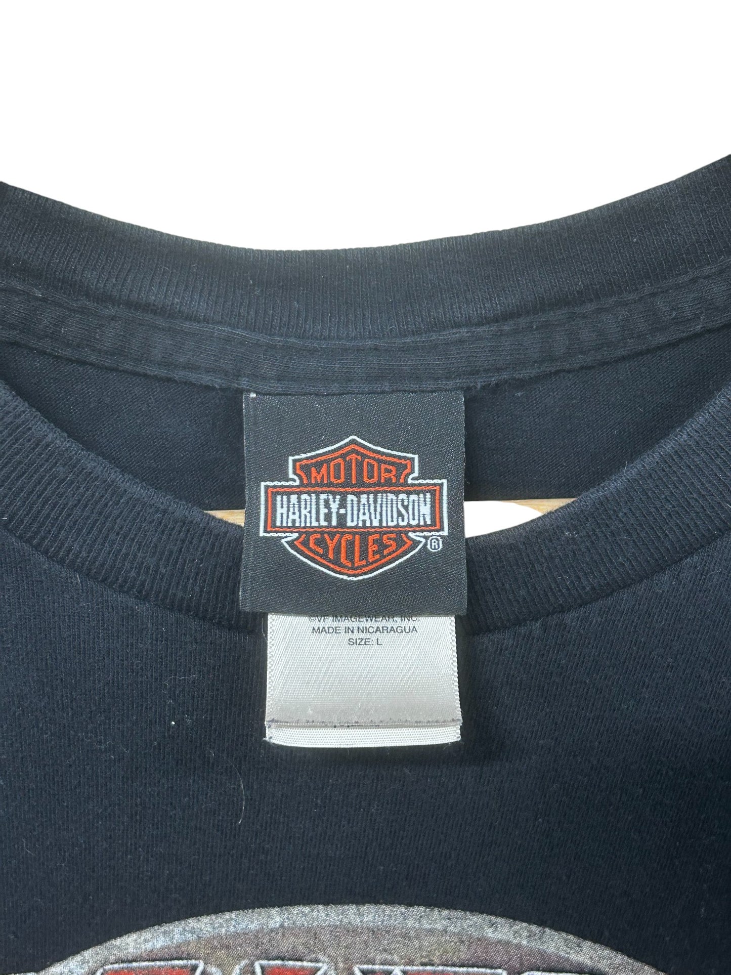 Harley Davidson Las Vegas Biker Graphic Tee Size Large