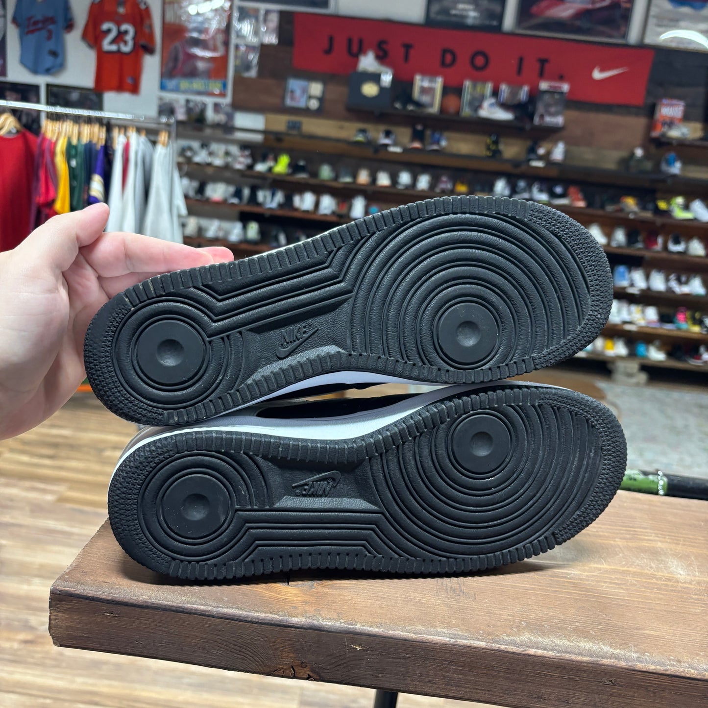 Nike Air Force 1 Low 'Black White' Size 10