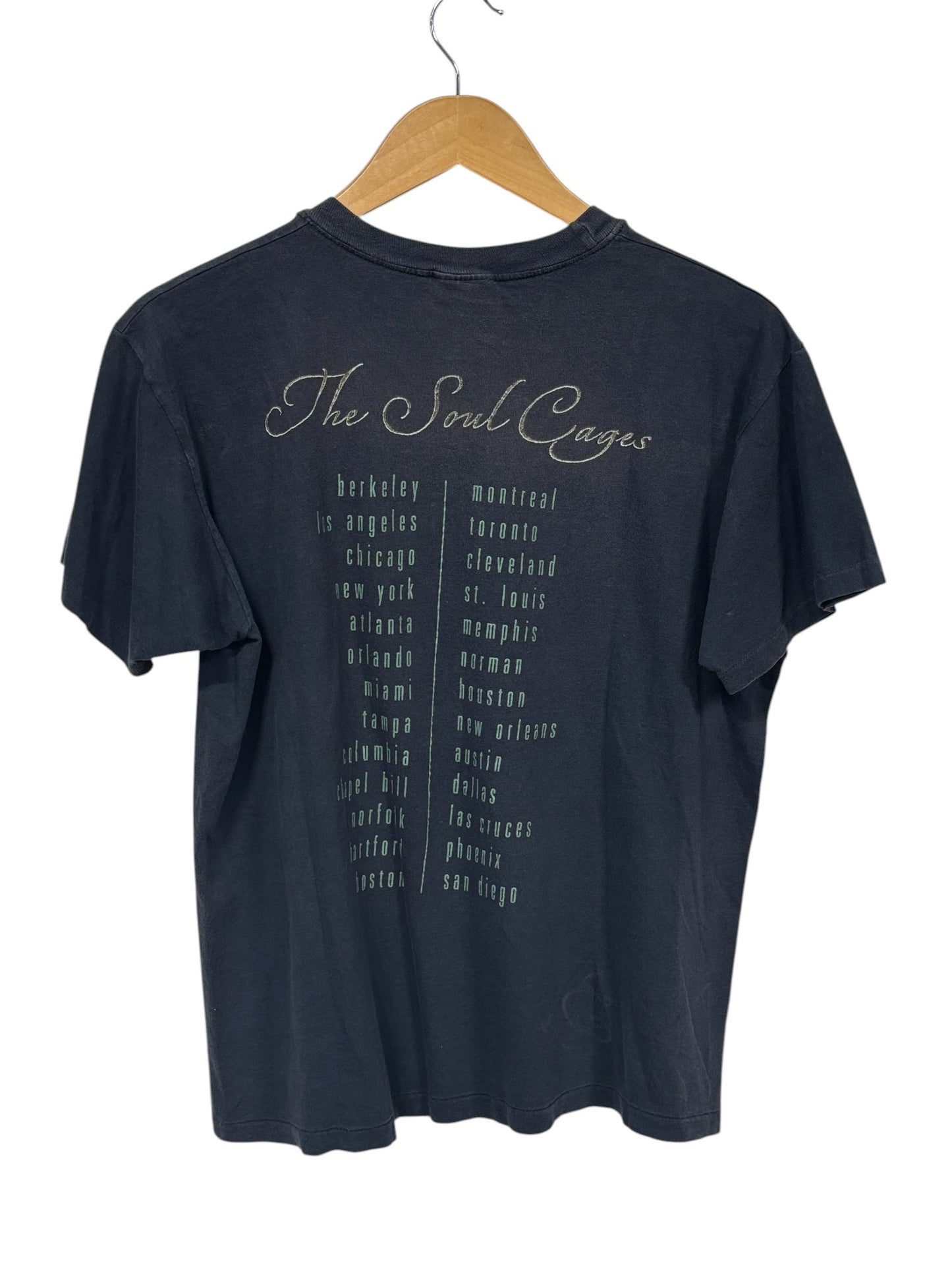 Vintage 90's Sting The Soul Cages Concert Tour Tee Size Large