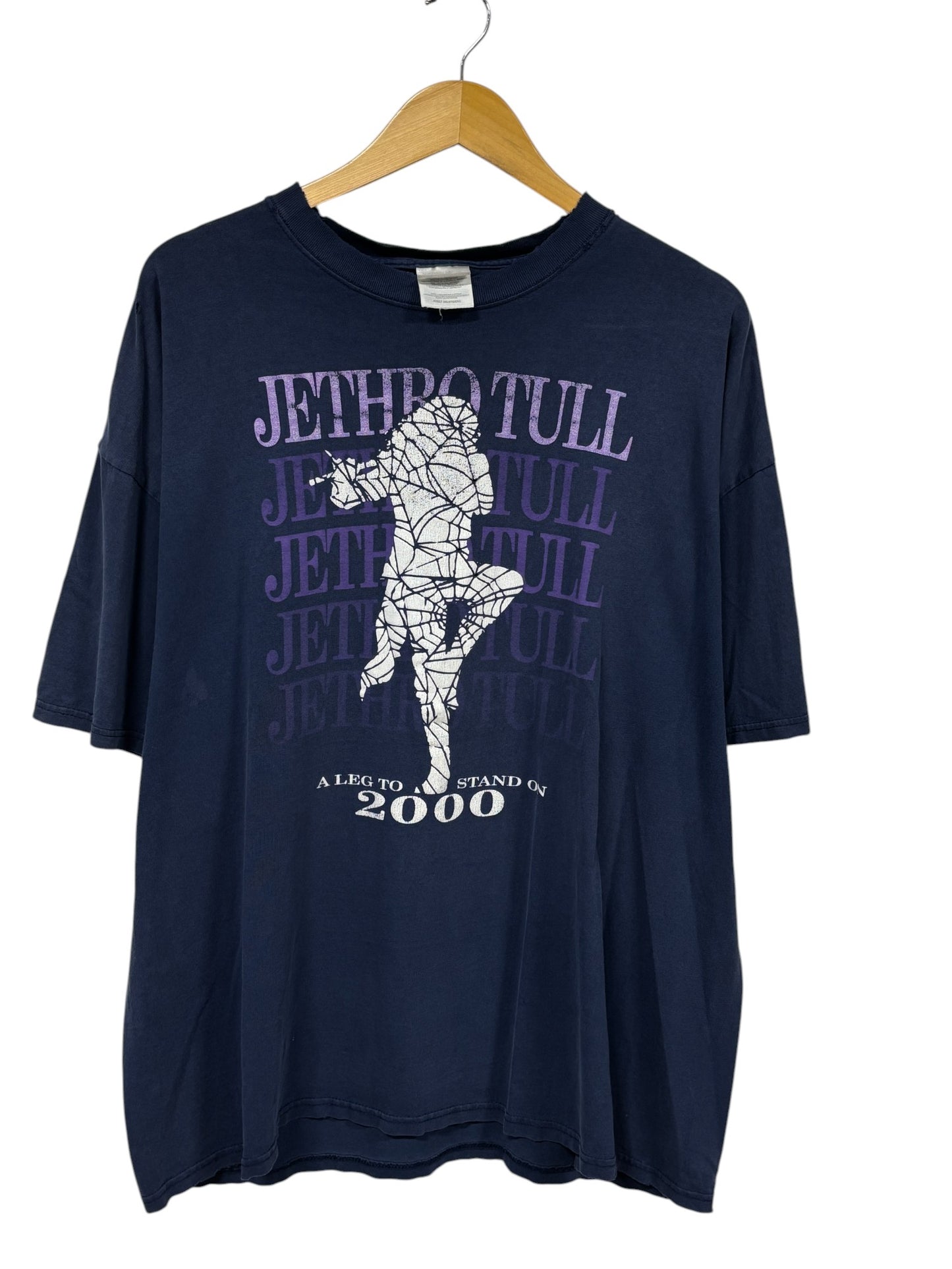 Vintage 2000 Jethro Tull Leg to Stand on Tour Band Tee Size XXL