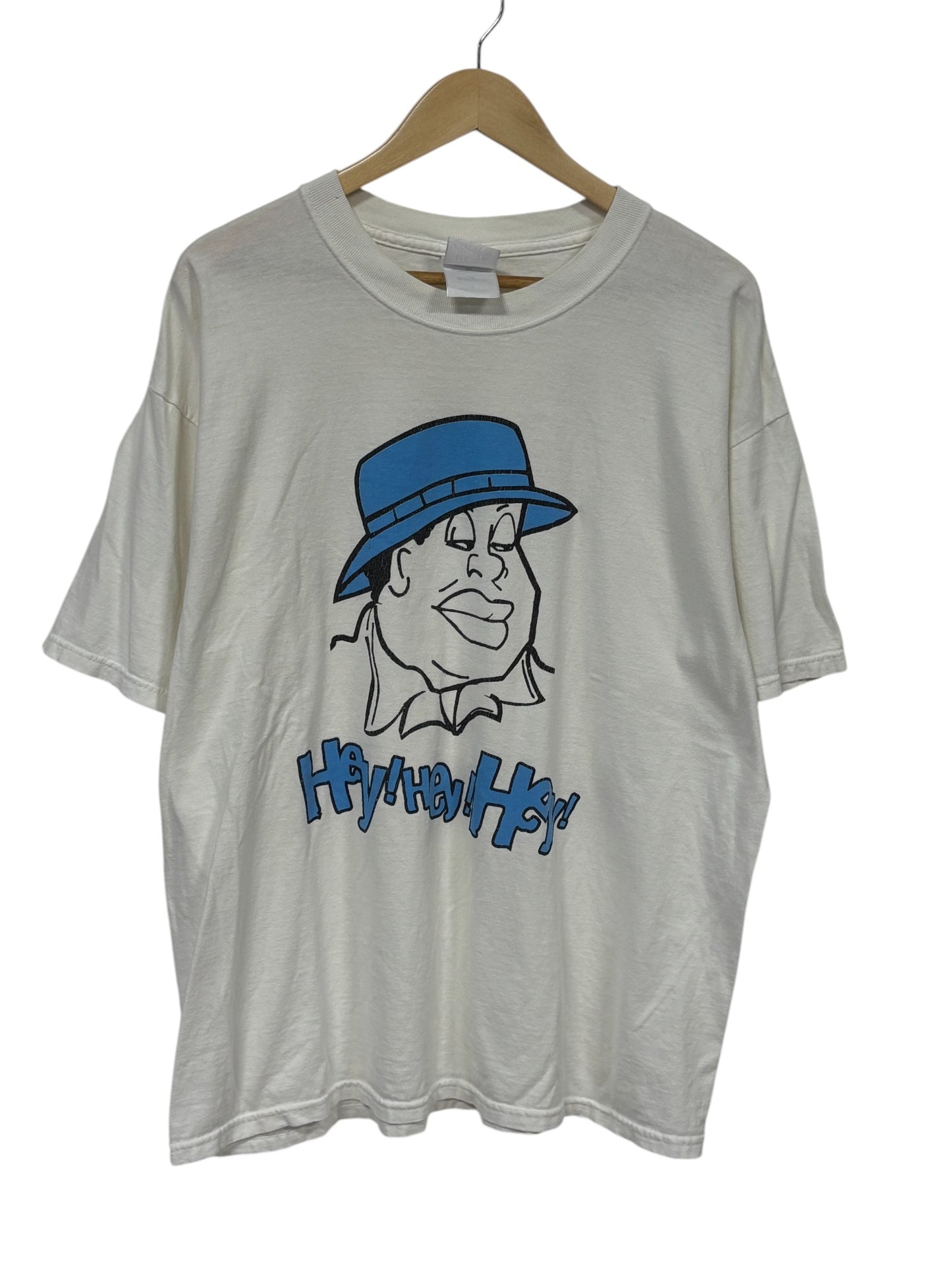 Vintage 90's Fat Albert Hey Hey Hey Cartoon Graphic Tee Size XL
