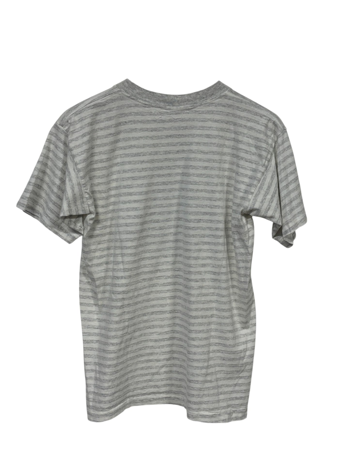 Vintage 90's Metro Goldwyn Mayer MGM Lion Striped Tee Size Medium