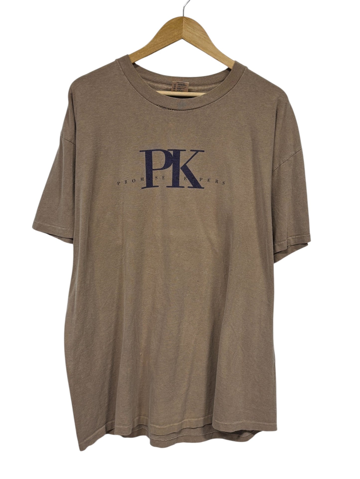 Vintage 90's Promise Keepers Real Men Calvin Klein Parody Tee Size XL