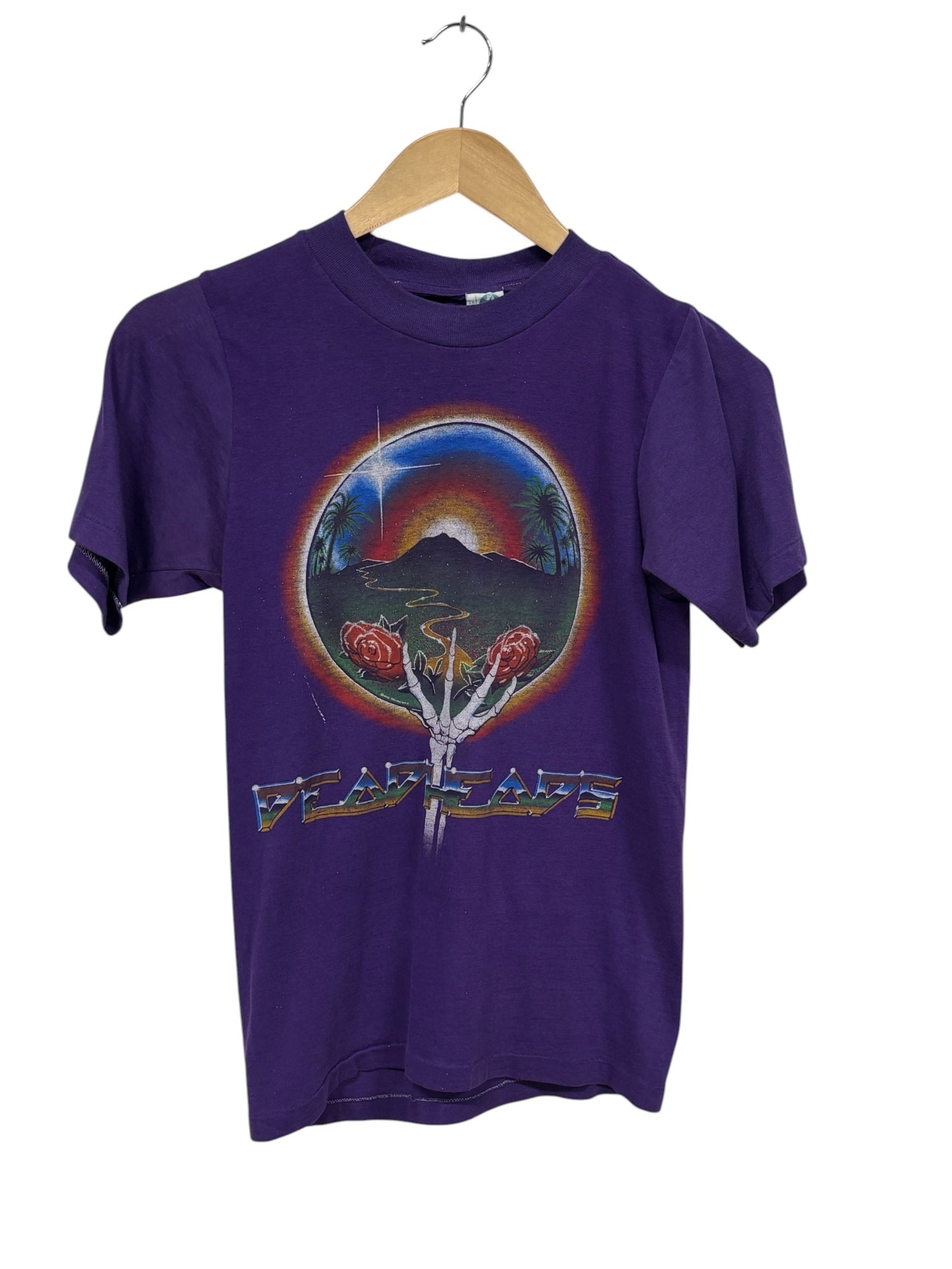 Vintage 1983 Grateful Dead Deadheads Concert Tour Tee Size Small
