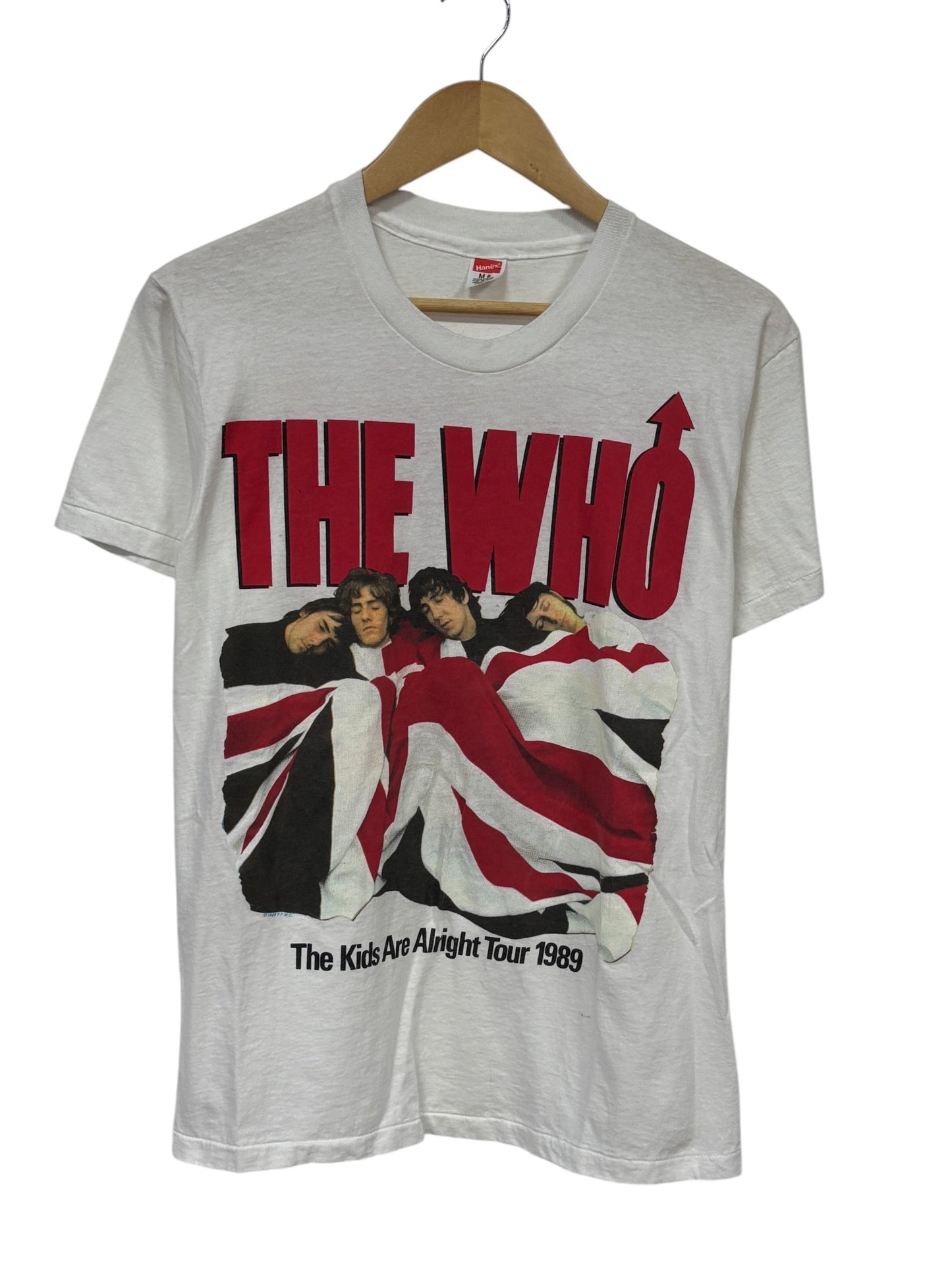Vintage 1989 The Who Kids Are Alright Tour Band Tee Size Medium