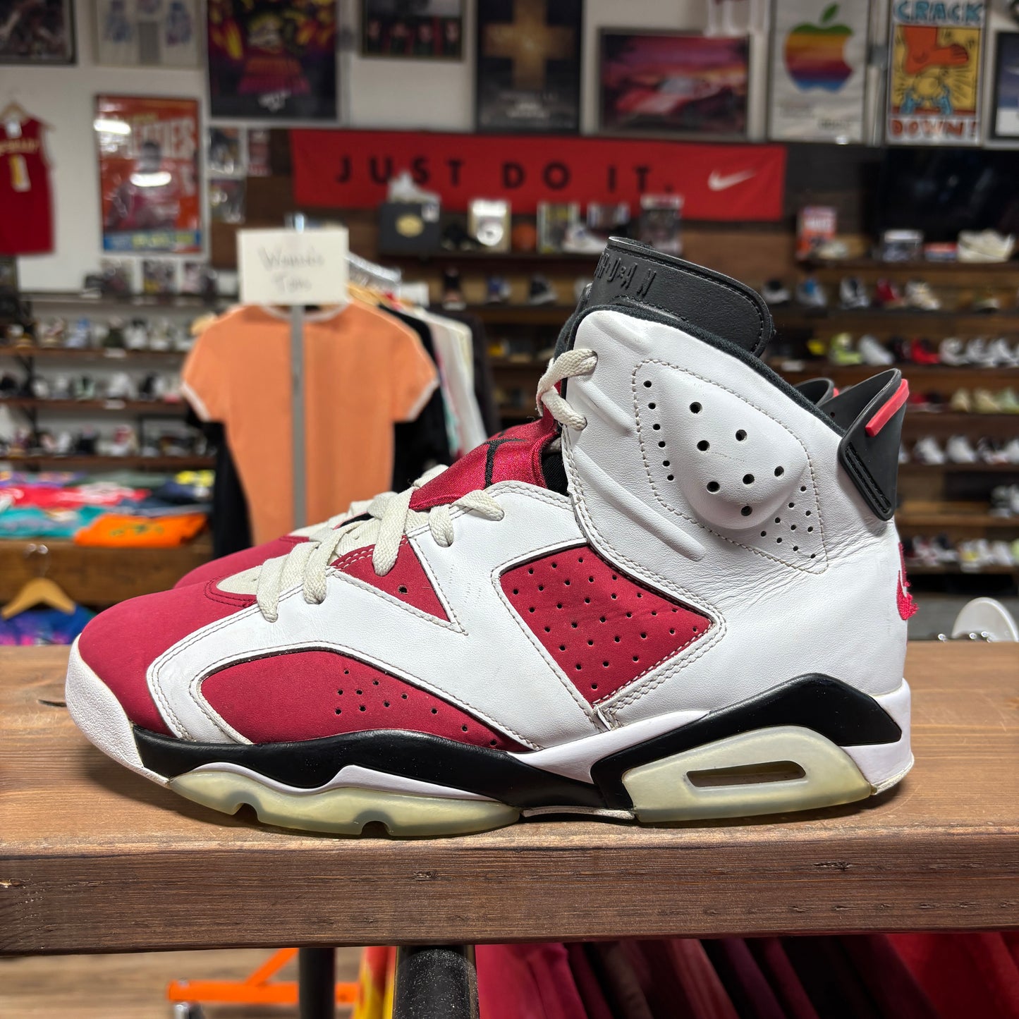 Jordan 6 'Carmine' Size 10.5