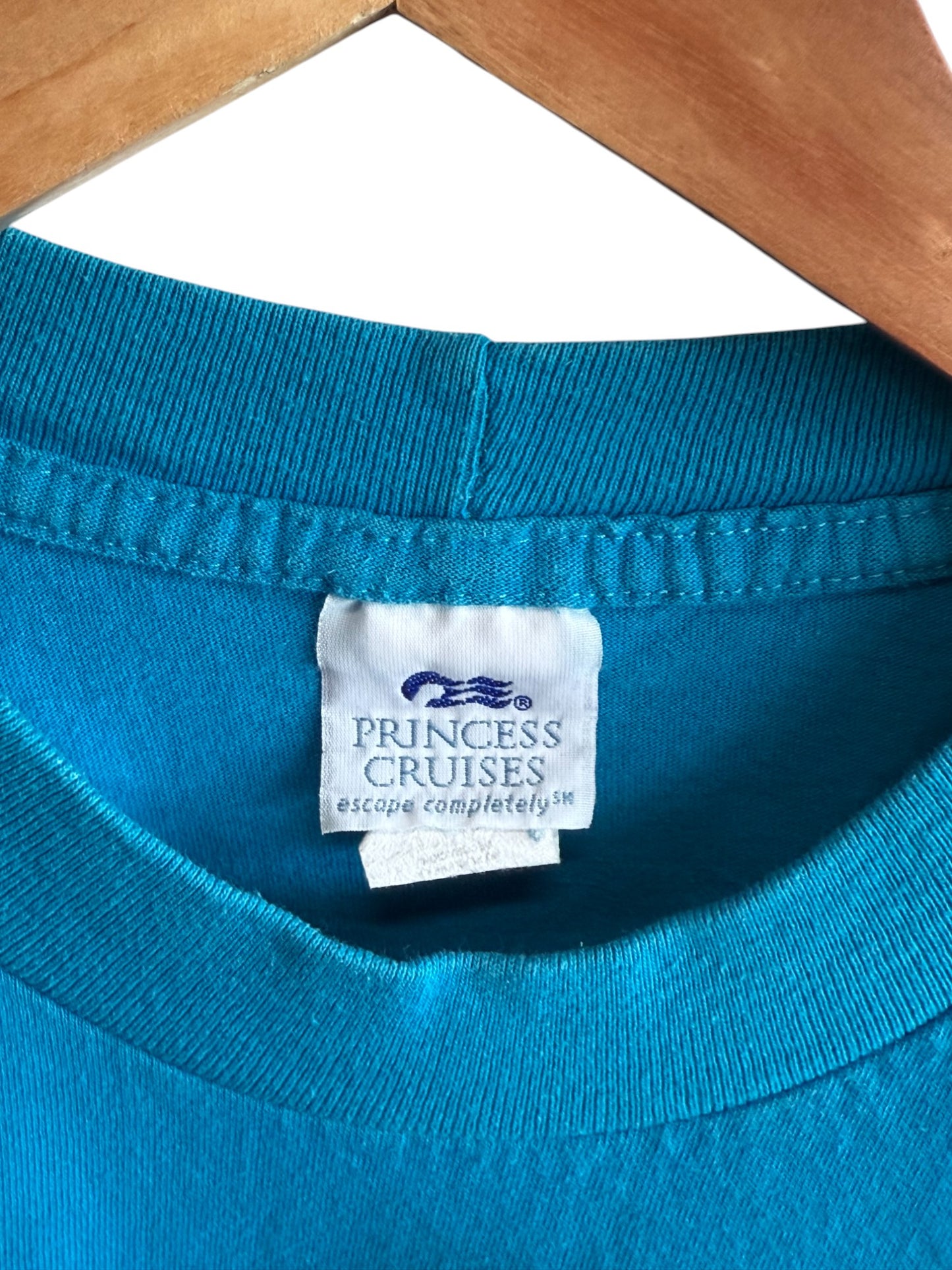 Vintage 90's Princess Cays Private Island Tropical Nature Tee Size Medium