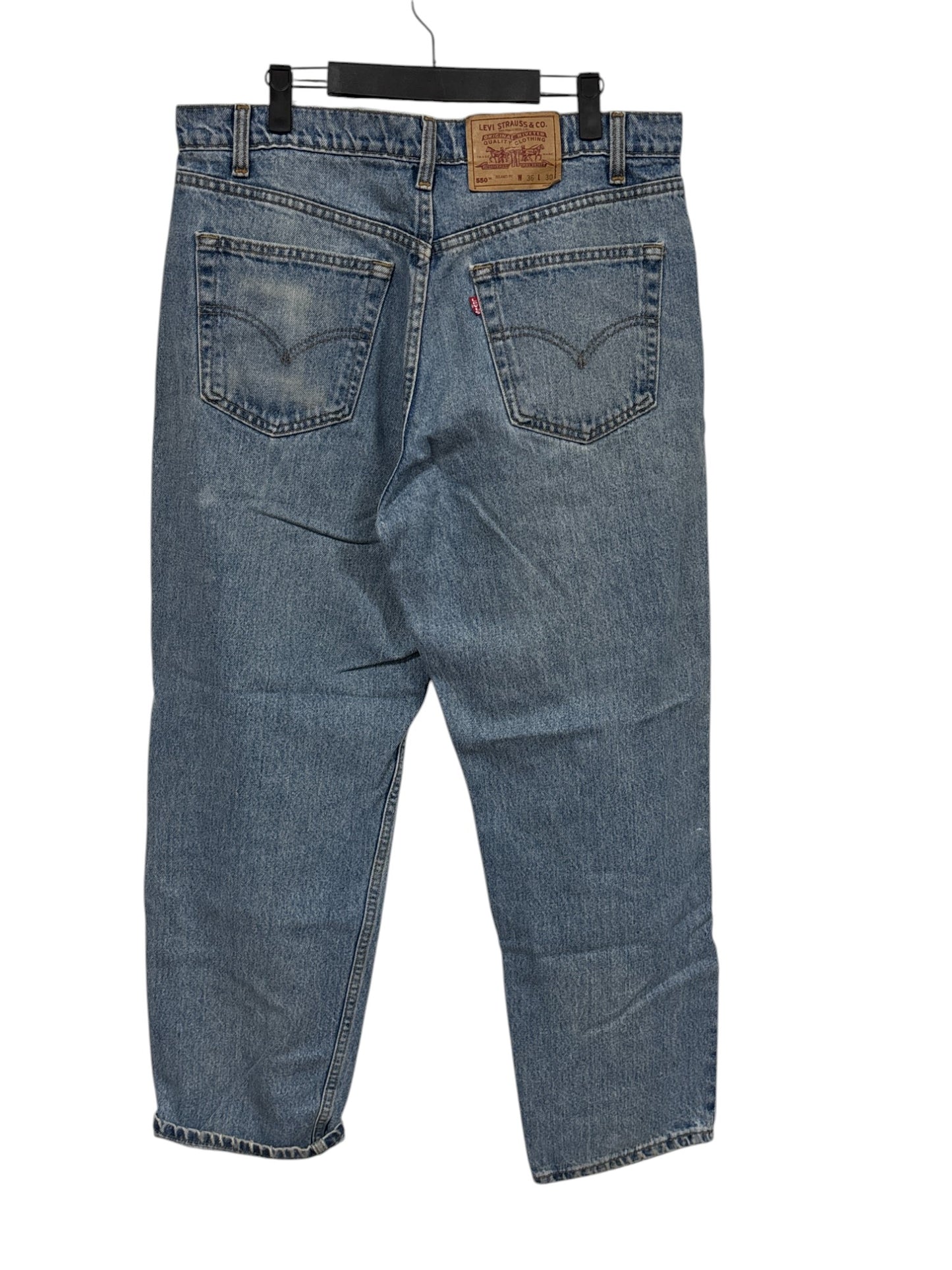 Vintage 90's Levi's Relaxed Fit 550 Denim Jeans Size 35x30