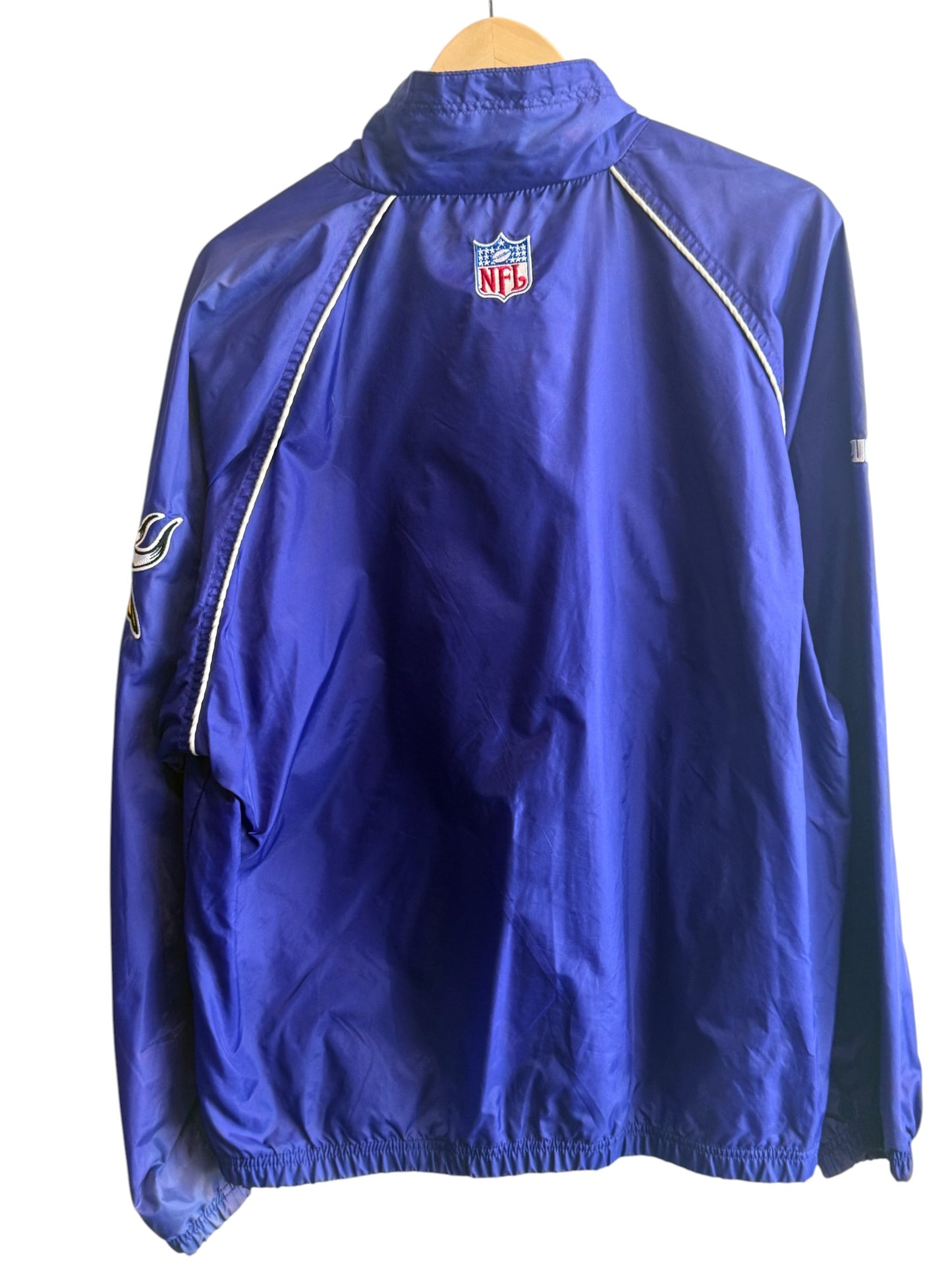 Vintage Minnesota Vikings NFL Zip Up Jacket Size Large