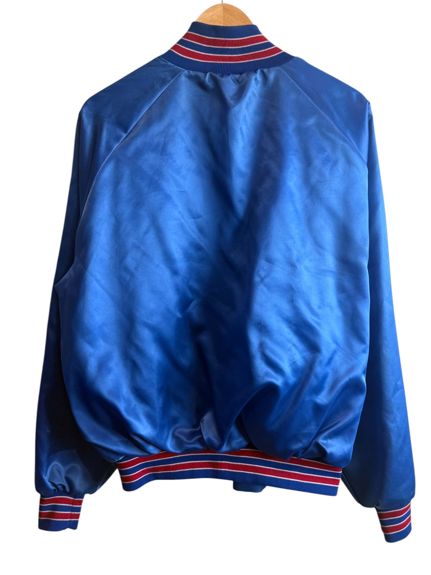 Vintage 80's Walmart People Make the Difference Bomber Jacket Size Large