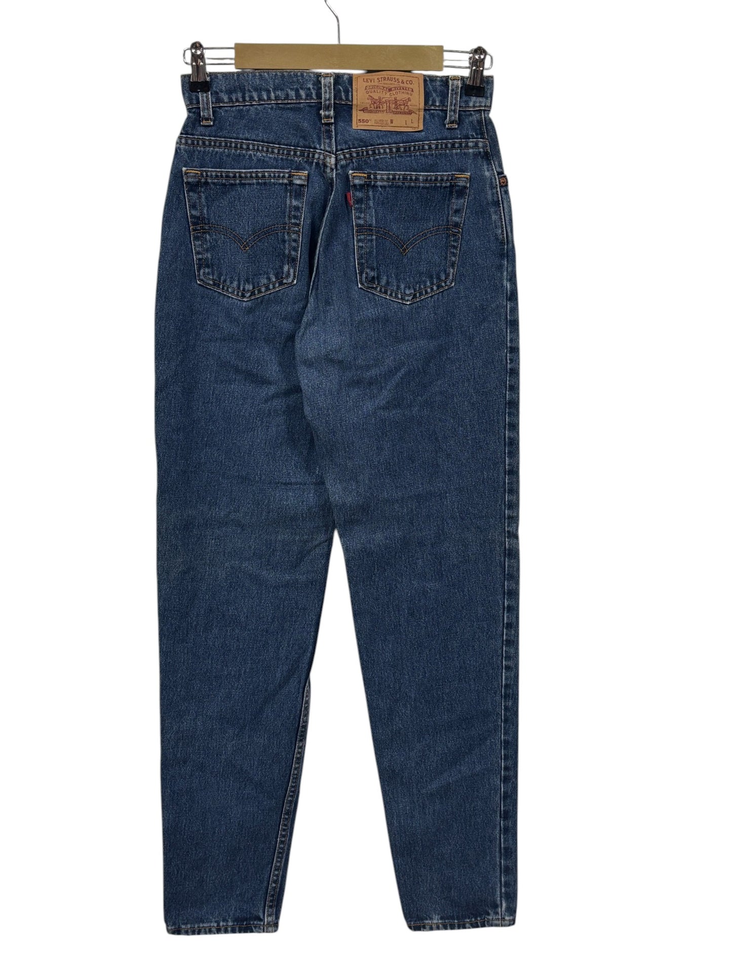 Vintage 90's Levi's Women's 550 Relaxed Fit Tapered Leg Jeans Size 28x31