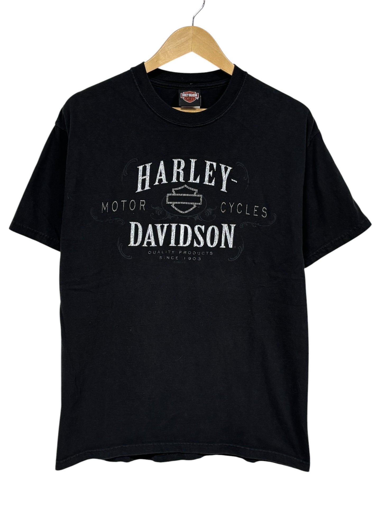 Harley Davidson Seattle Washington Biker Graphic Tee Size Large