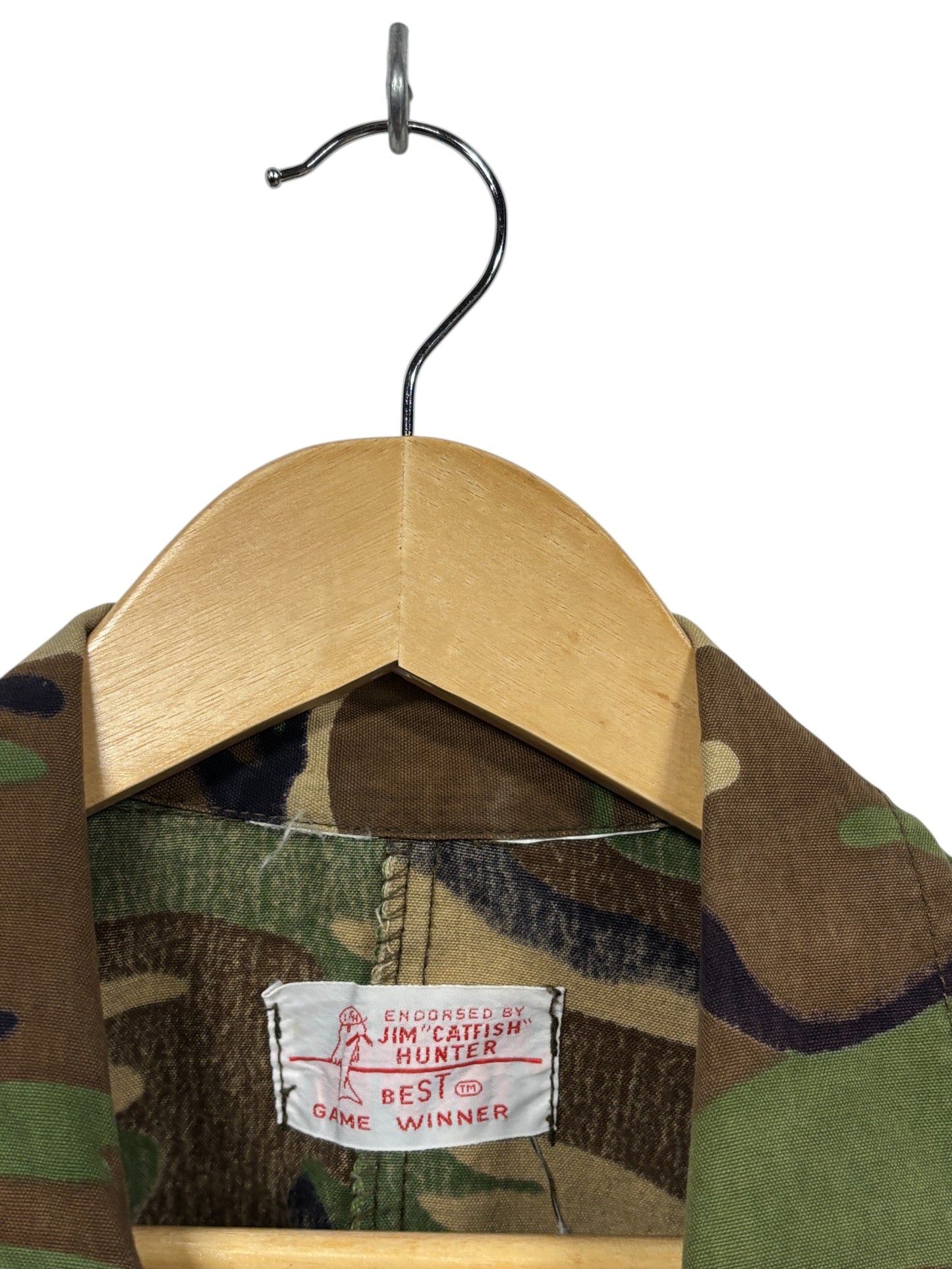 Vintage 90's Jim Hunter Game Winner Camo Jacket Size Medium