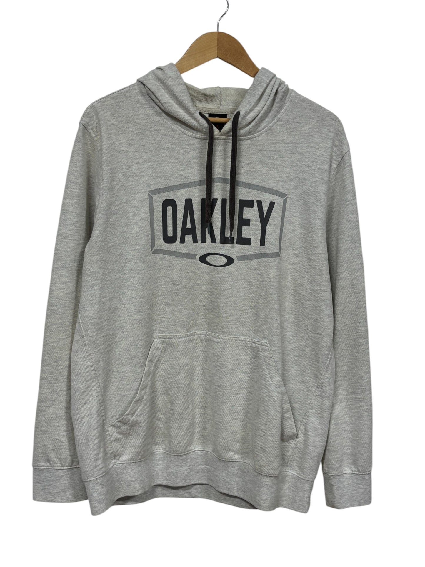 Vintage Y2K Oakley Spellout Logo Hoodie Size Large