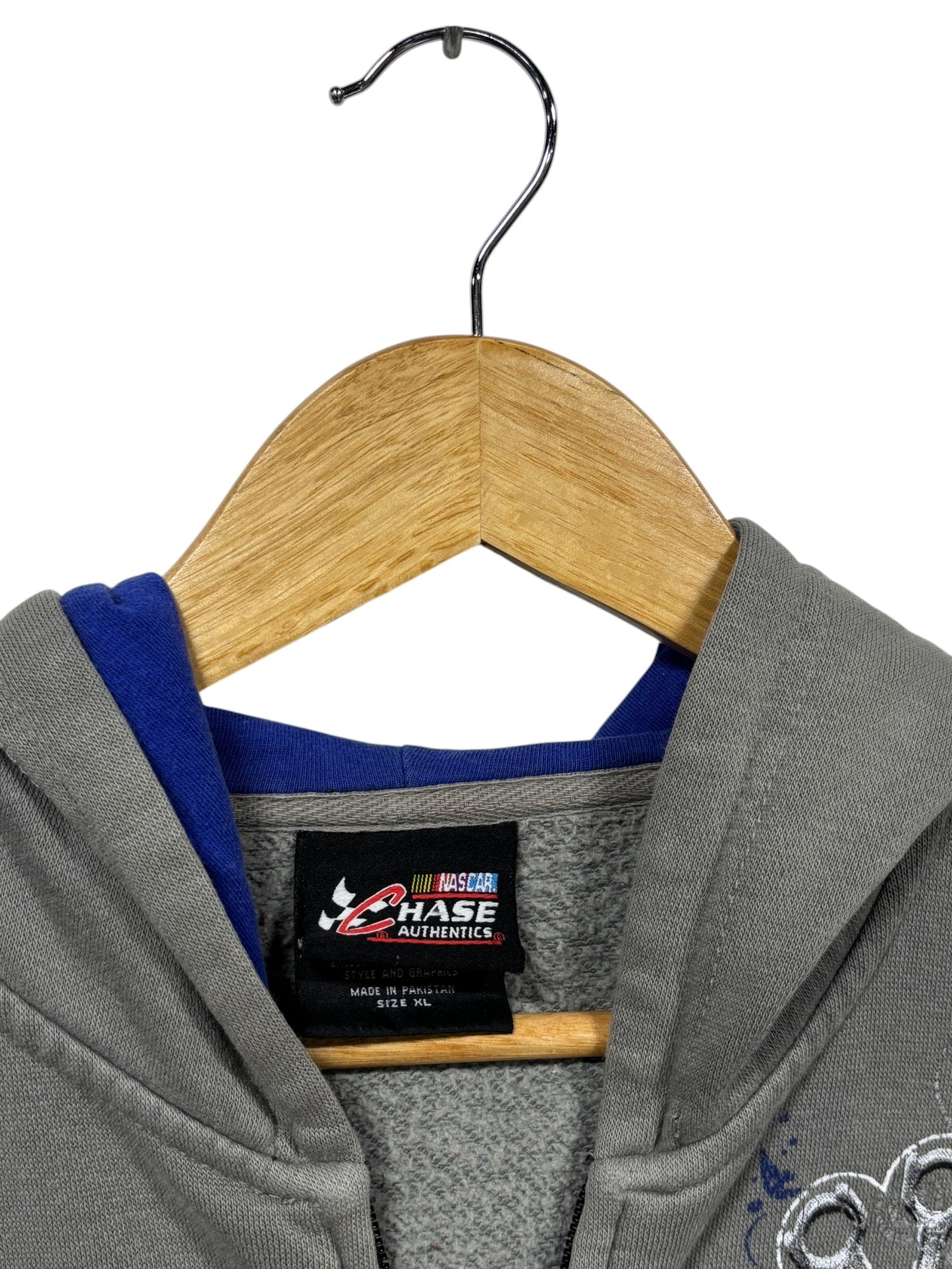 Vintage Y2K Lowe's Team Racing NASCAR Hoodie Size XL