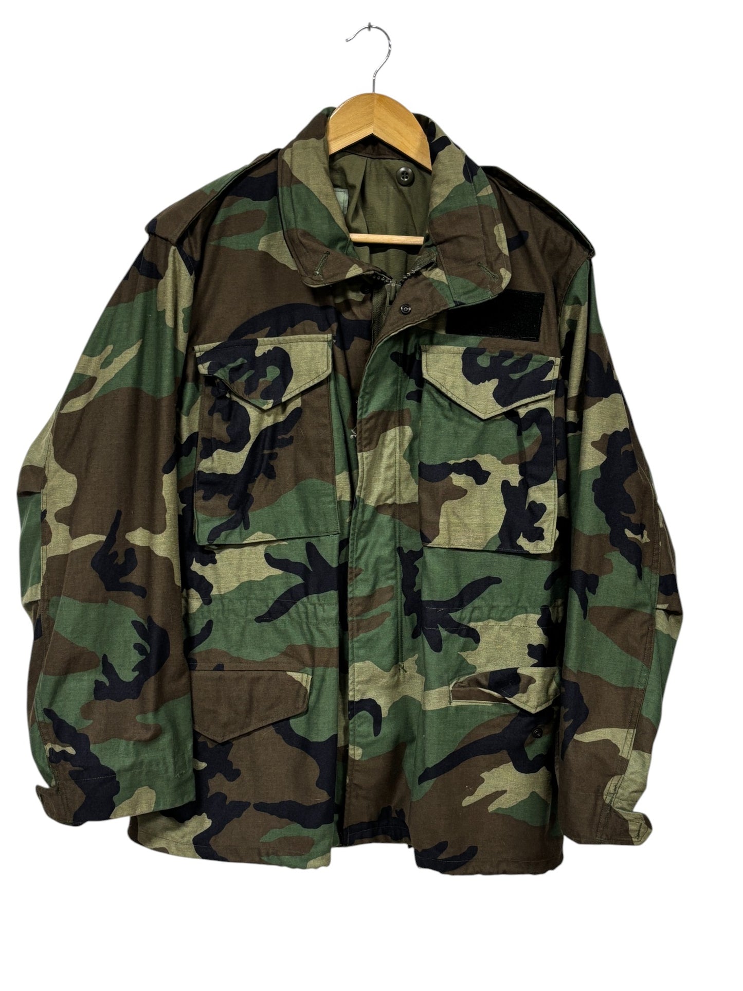 Vintage US Military Camo Field Jacket Size Small