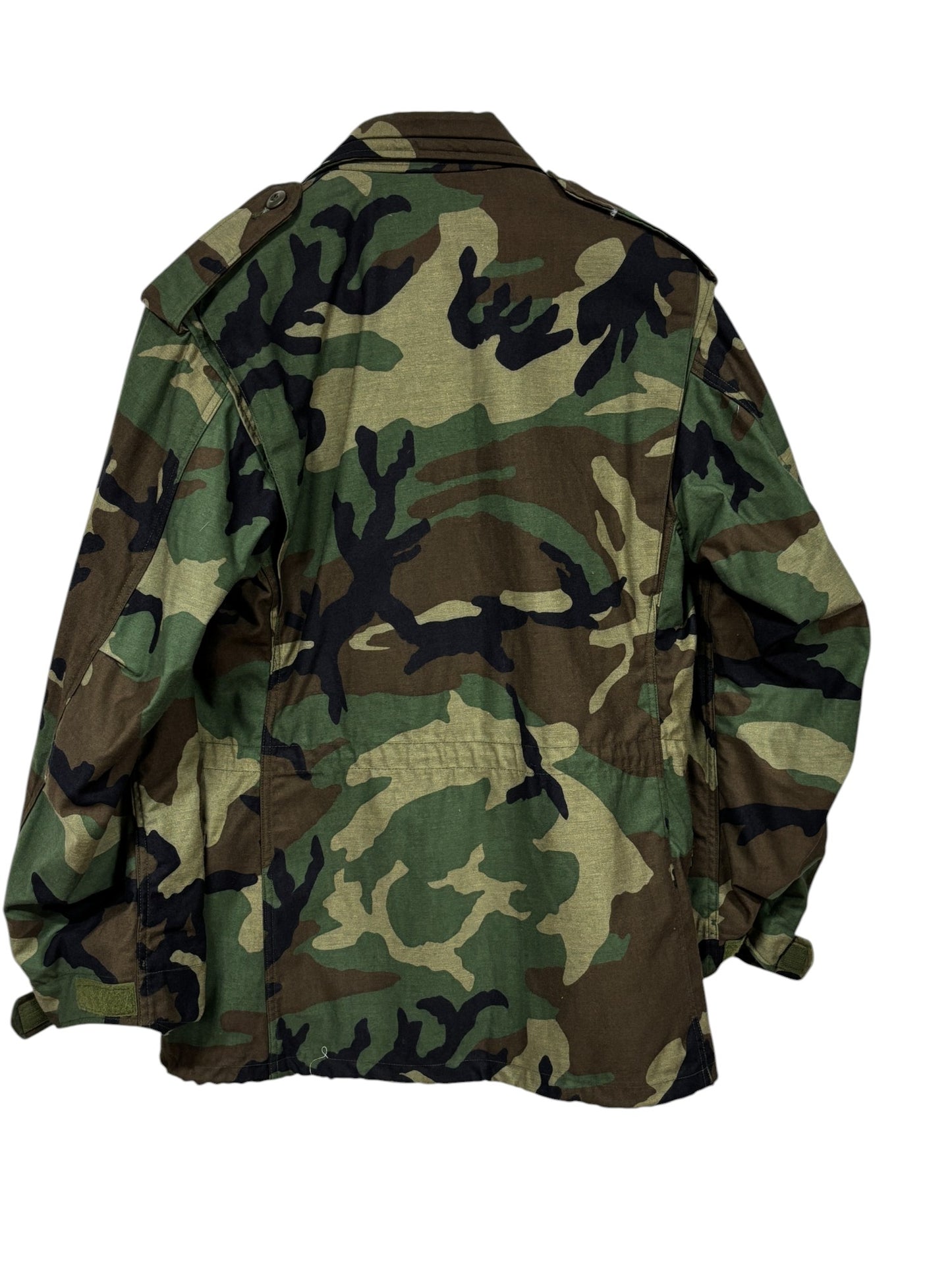 Vintage US Military Camo Field Jacket Size Small