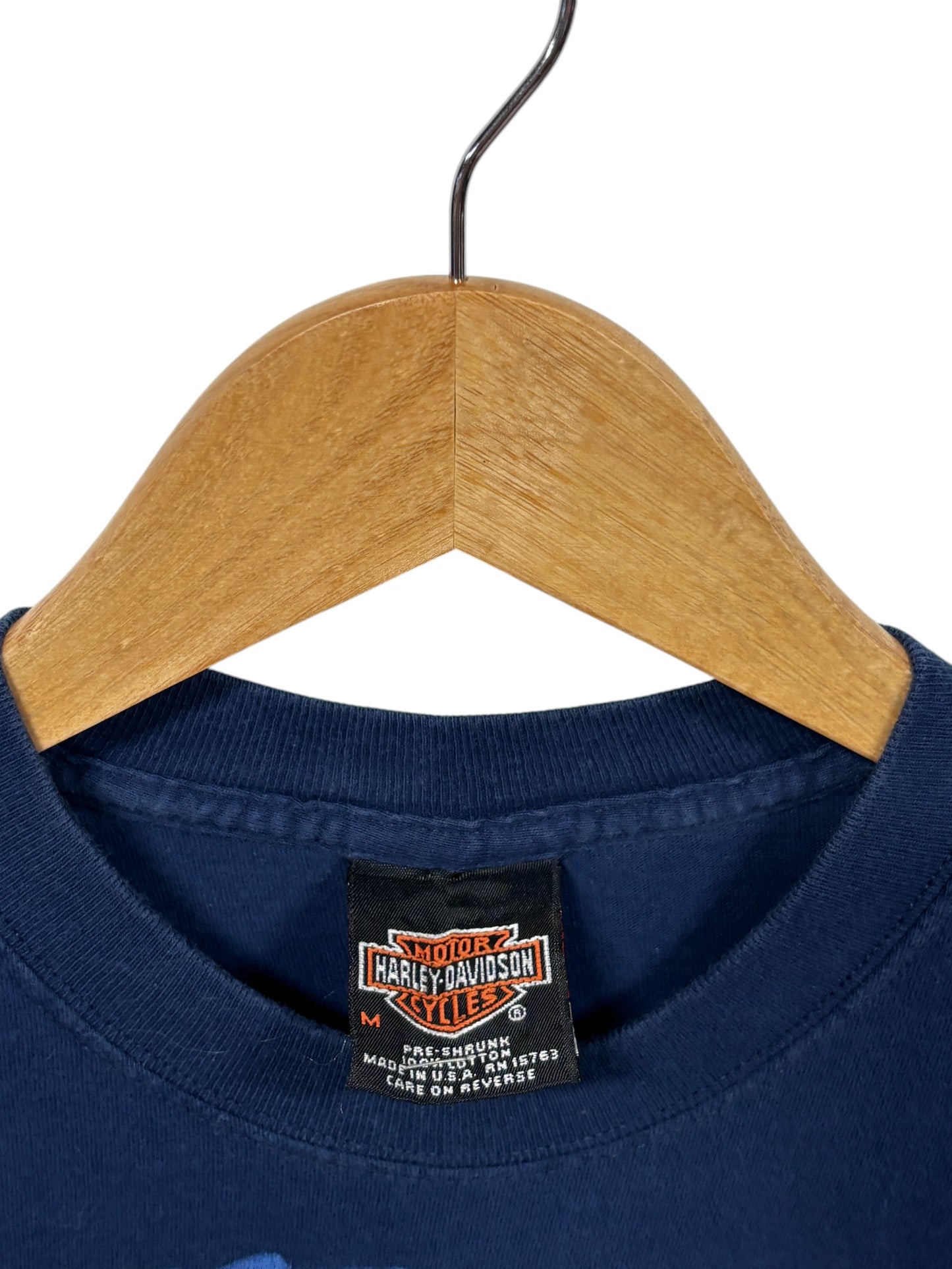 Vintage Harley Davidson Night Rider Call of the Wild Biker Tee Size Medium
