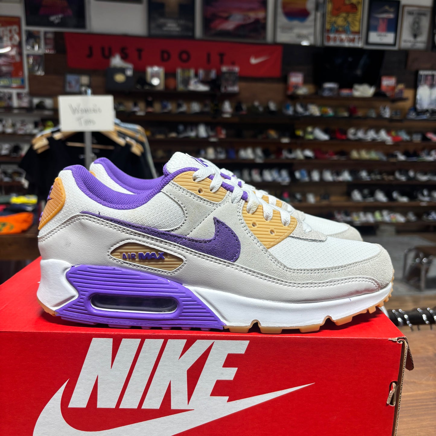 Nike Air Max 90 'Action Grape Citron' Size 10.5