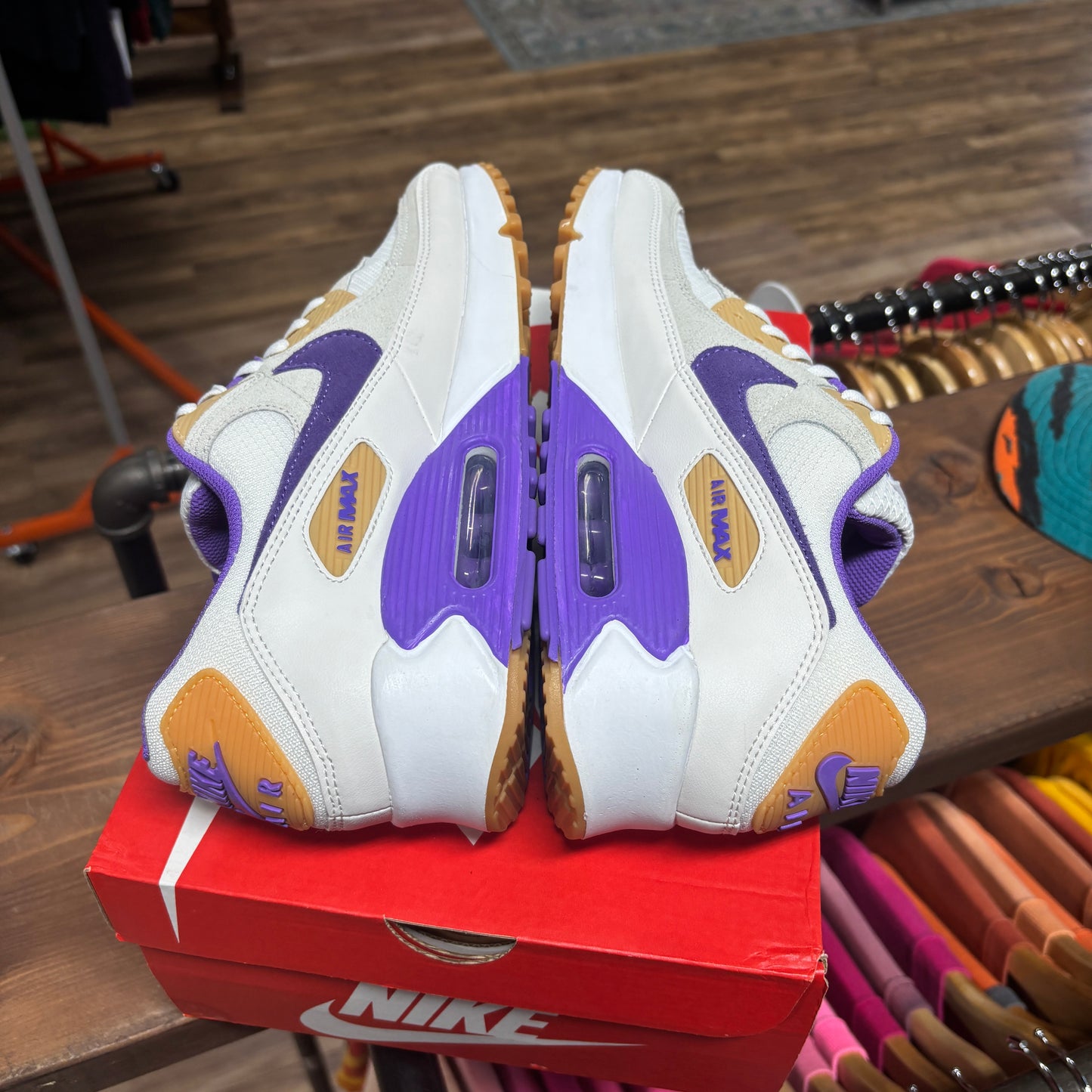 Nike Air Max 90 'Action Grape Citron' Size 10.5