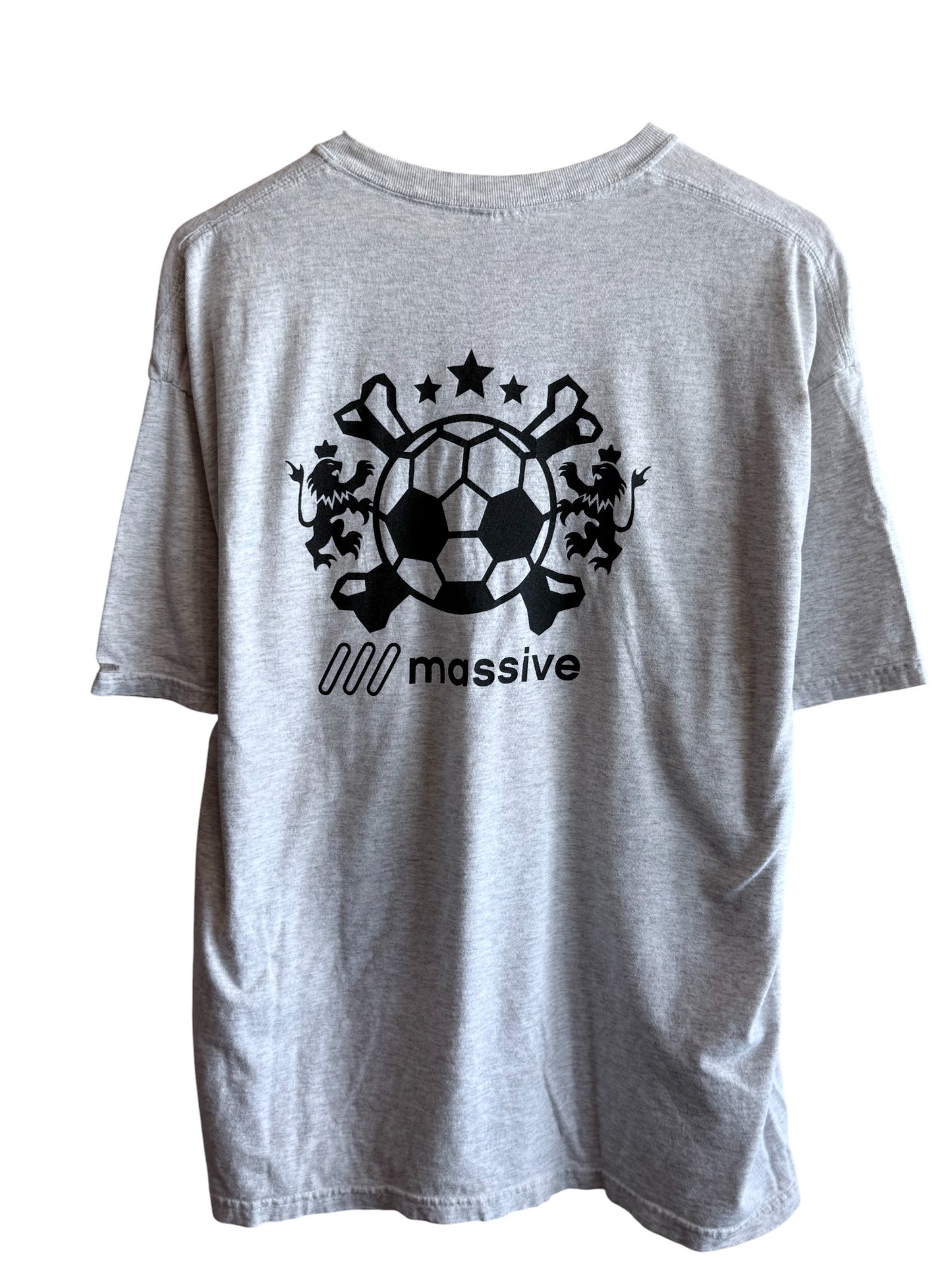 Vintage Y2K Bozeman Montana Adult Soccer League Graphic Tee Size Large