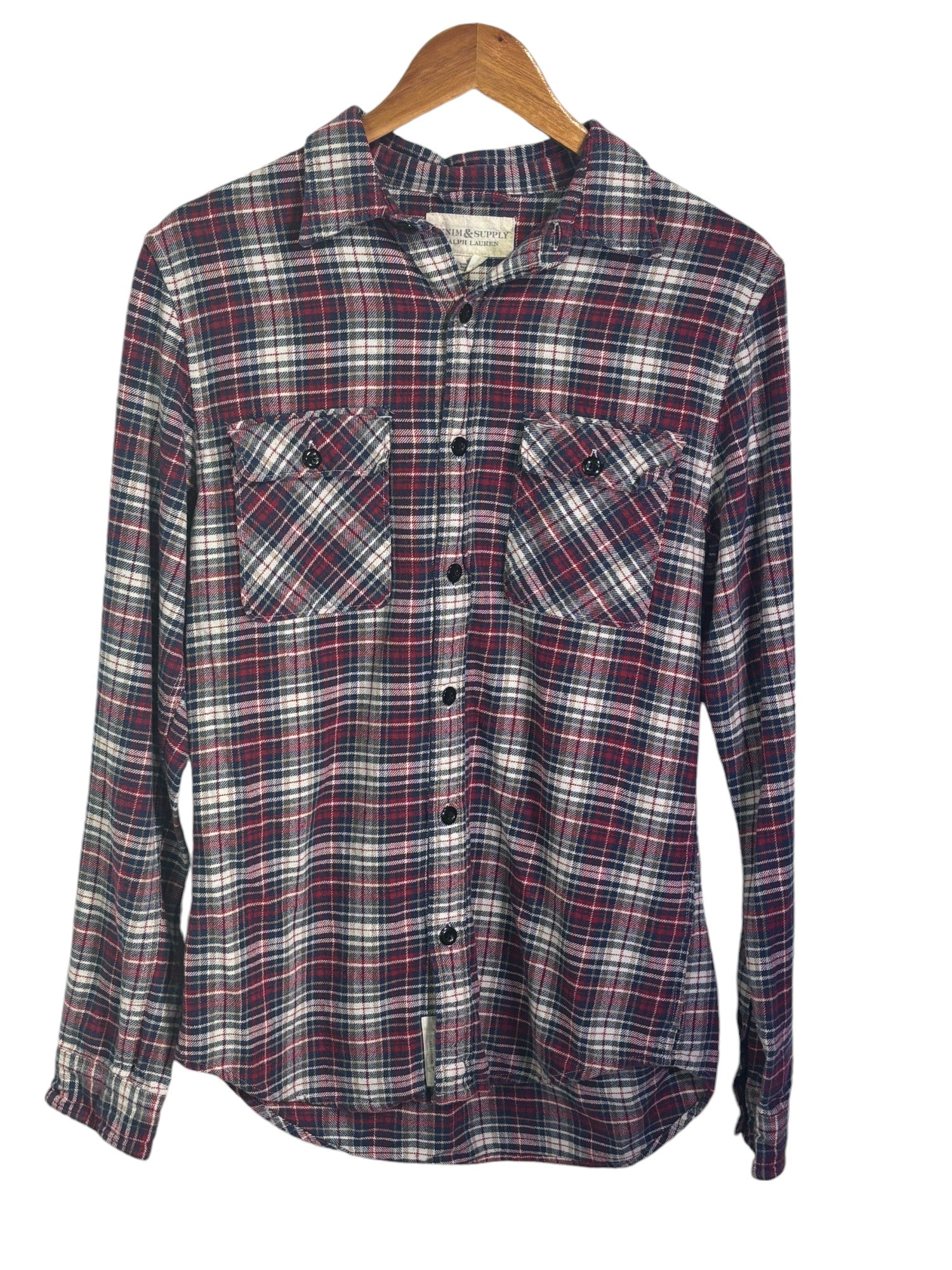 Vintage Ralph Lauren Denim Supply Plaid Button Up Long Sleeve Size Sma the basement Vintage Ralph Lauren Denim Supply Plaid Button Up Long Sleeve Size Sma the basement