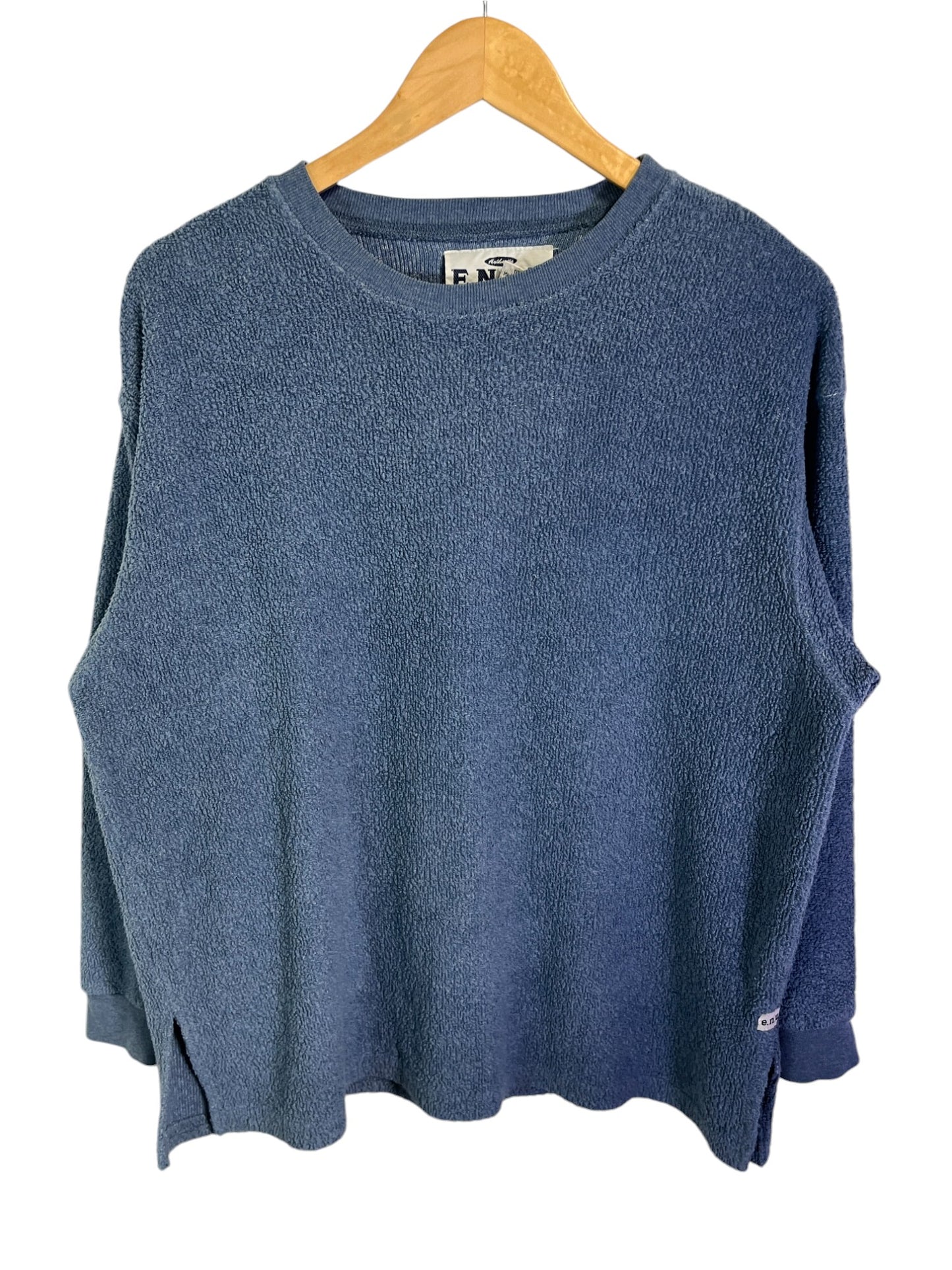 Vintage 90's ENUF Made in USA Fleece Sweater Size Medium