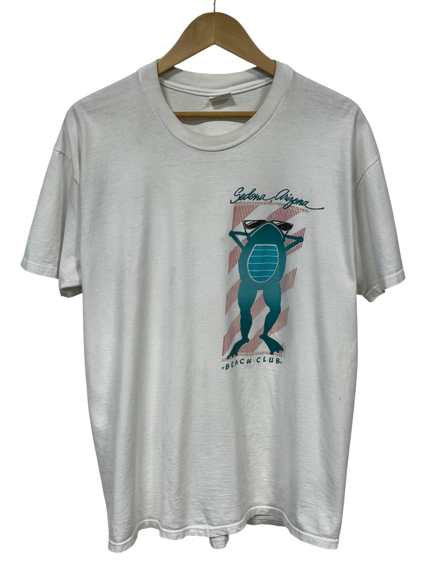 Vintage 90's Sedona Arizona Beach Club Graphic Tee Size XL