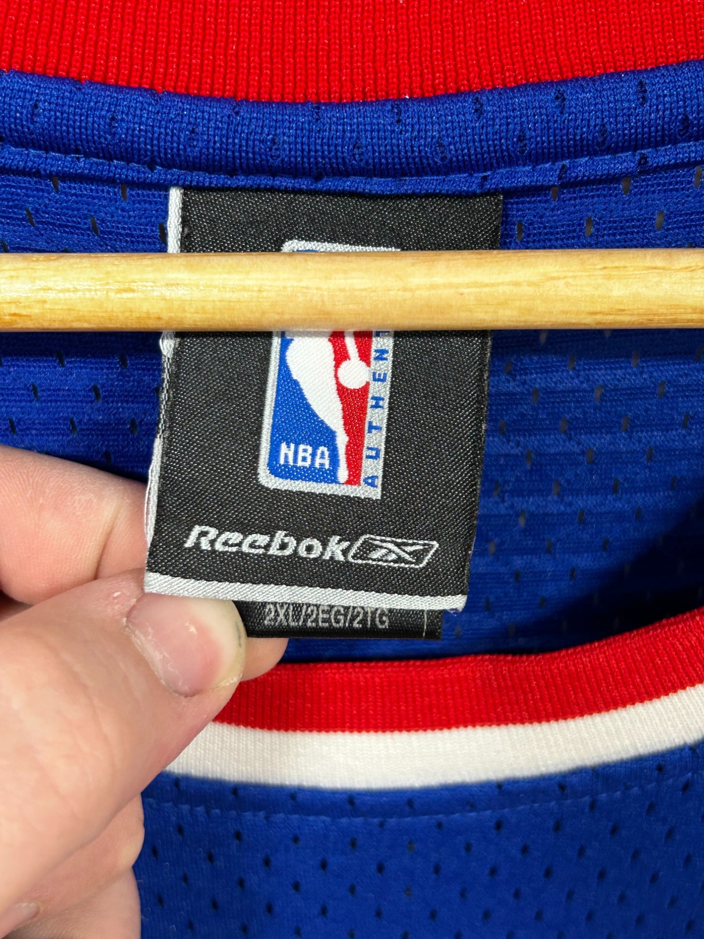 Vintage Reebok Denver Nuggets Carmelo Anthony #15 Jersey Size XXL