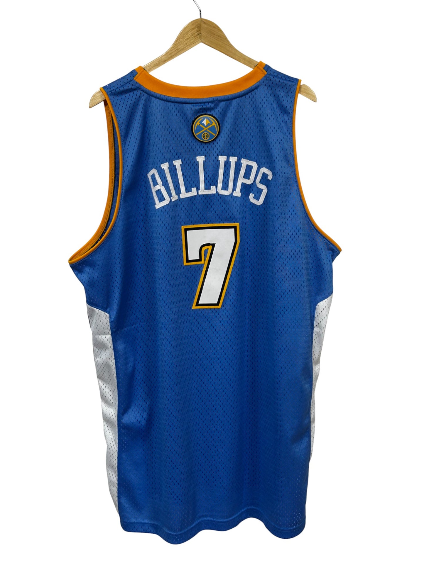 Vintage Adidas Denver Nuggets Chauncey Billups #7 Jersey Size XXL