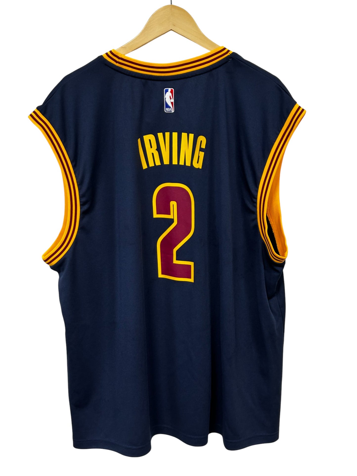 Adidas Cleveland Cavaliers Kyrie Irving #2 Jersey Size XXL