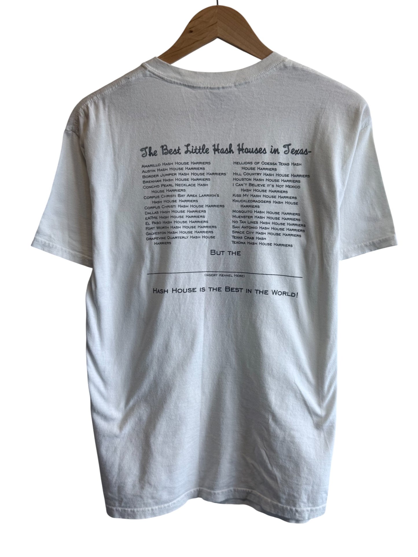 Vintage Texas Best Little Hash House Graphic Tee Size Medium