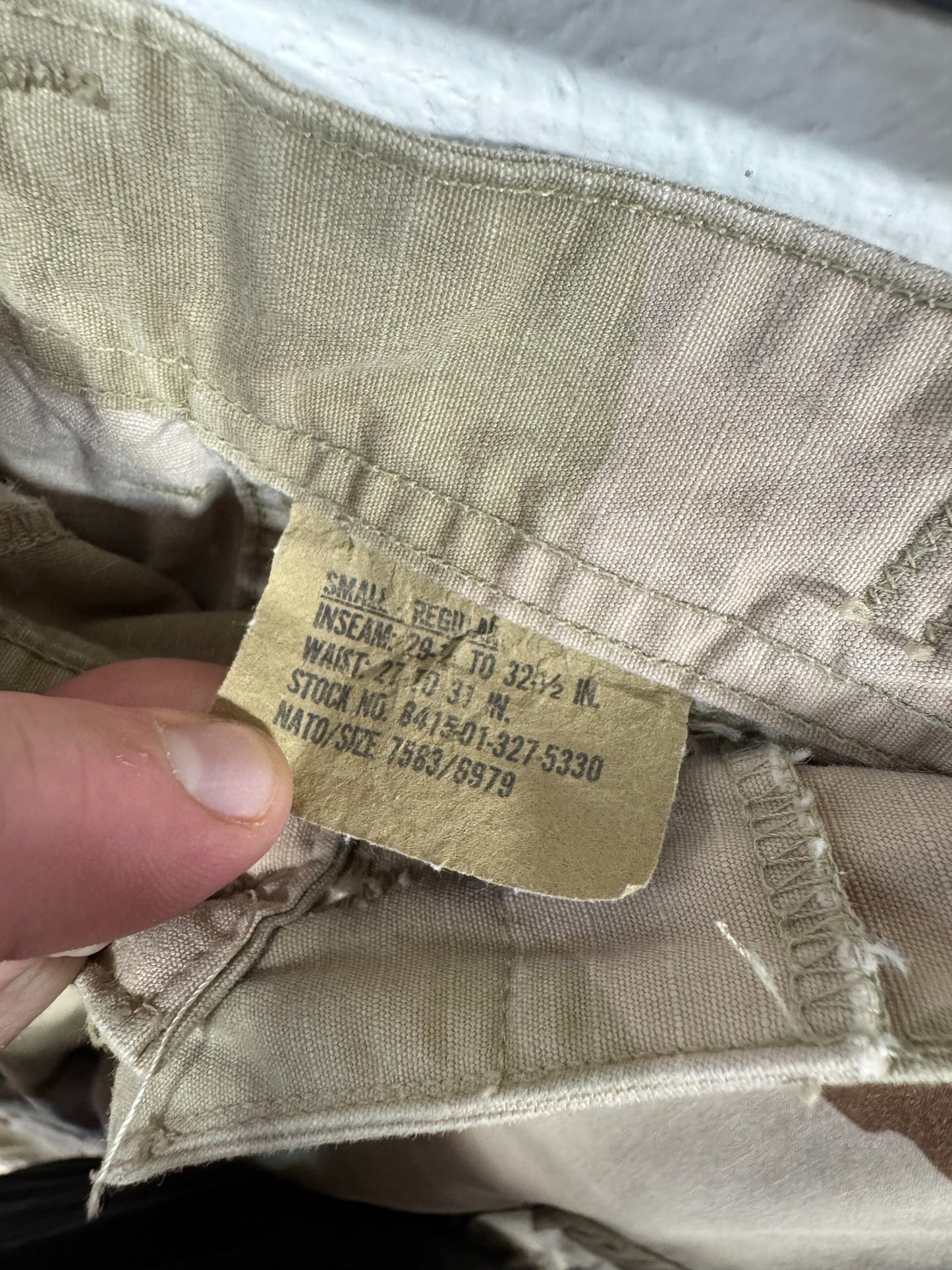 Vintage Military Desert Camo Cargo Pants Size 32x30