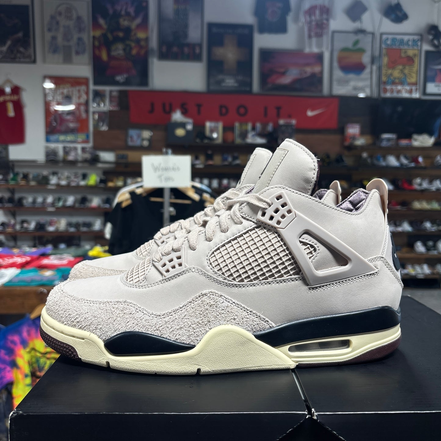Jordan 4 'A-Ma-Maniere While You Were Sleeping' Size 13.5W/12M