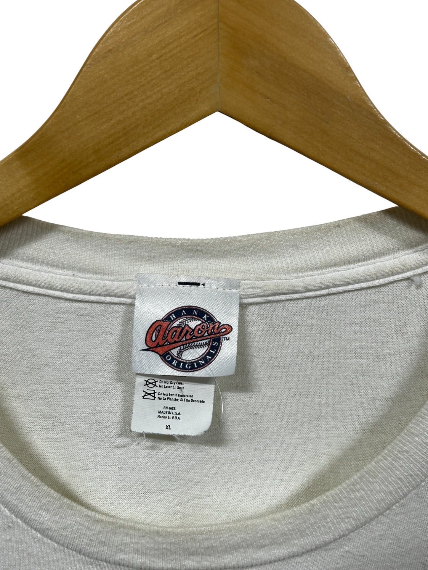 Vintage 1998 Atlanta Braves Big Print Baseball Graphic Tee Size XL