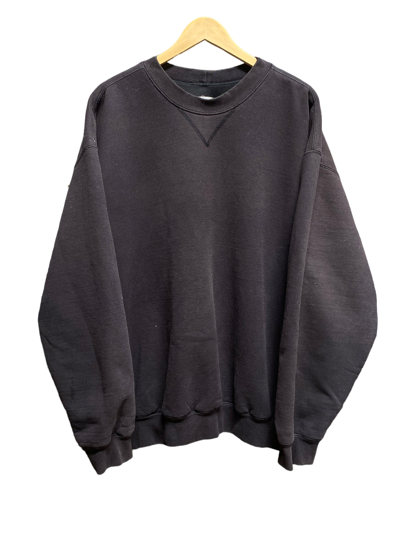 Vintage Carhartt Faded J154 BLK Black Crewneck Side Pockets Size XXL