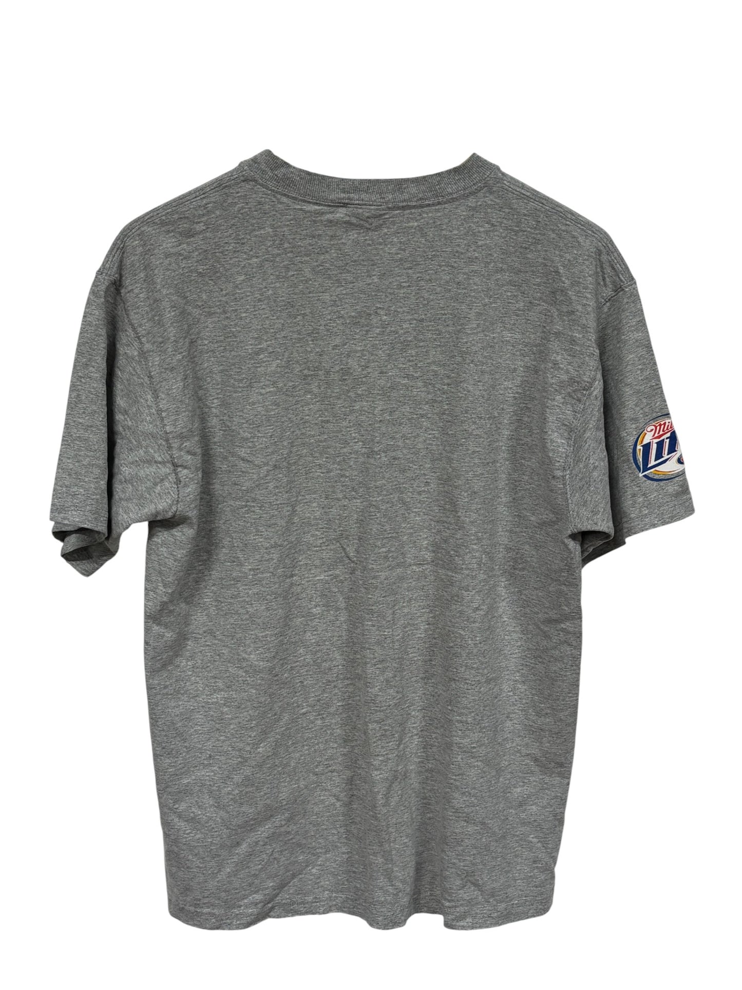 Vintage Y2K Miller Lite Beer Promo Graphic Tee Size Large