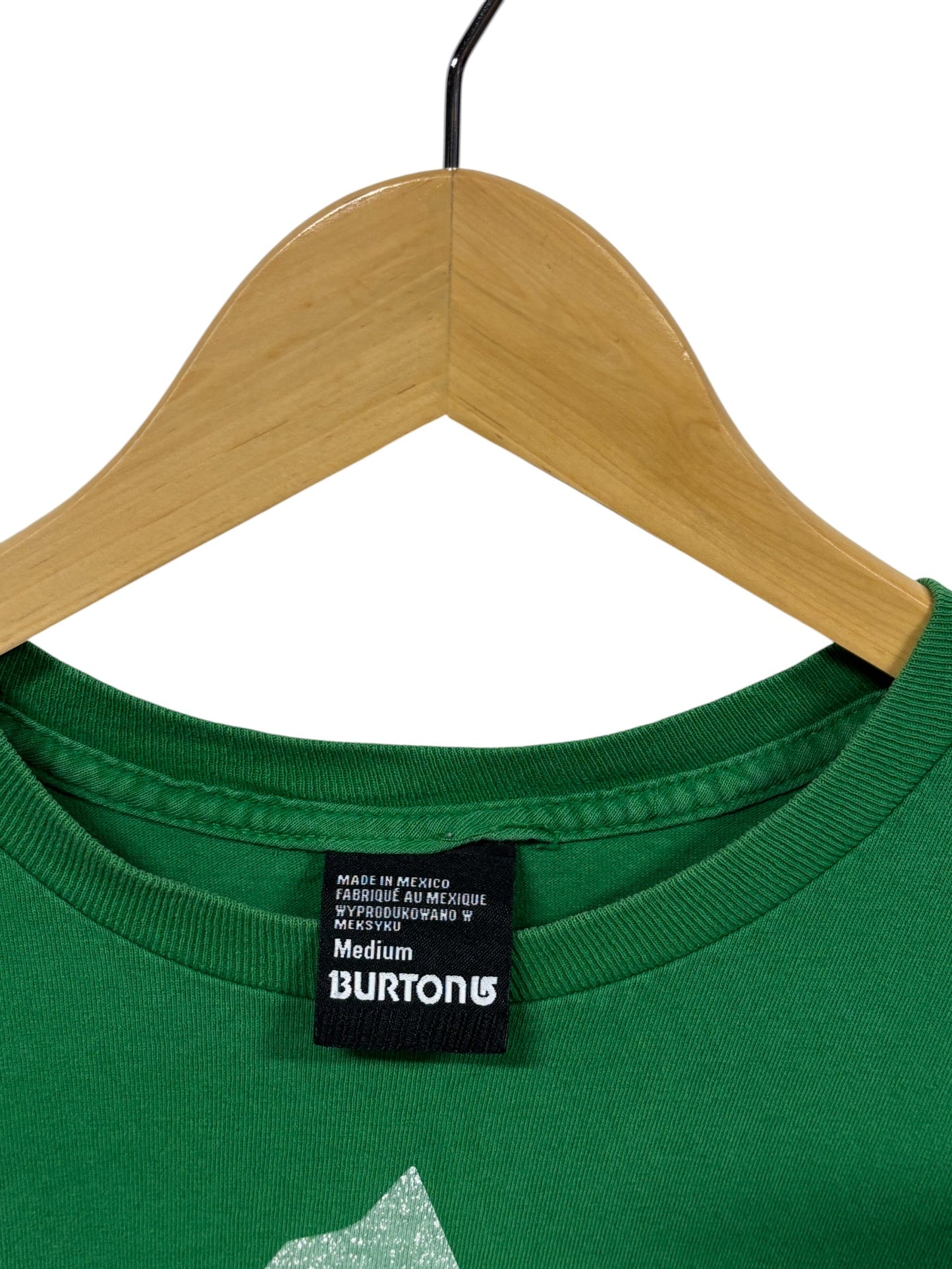 Burton Snowboards Classic Logo Graphic Tee Size Medium