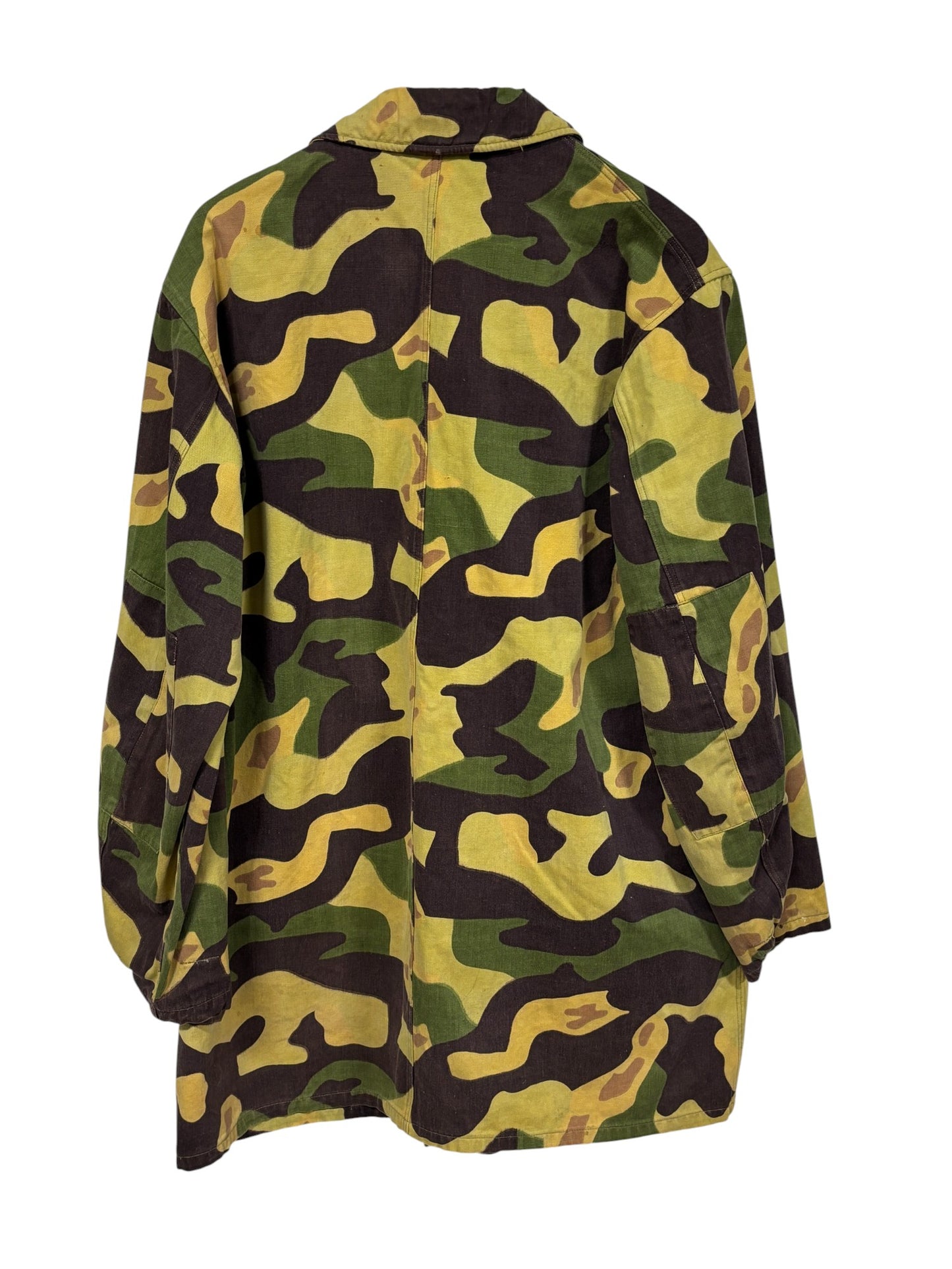 Vintage Army Camo Oversized Parka Jacket Size XL