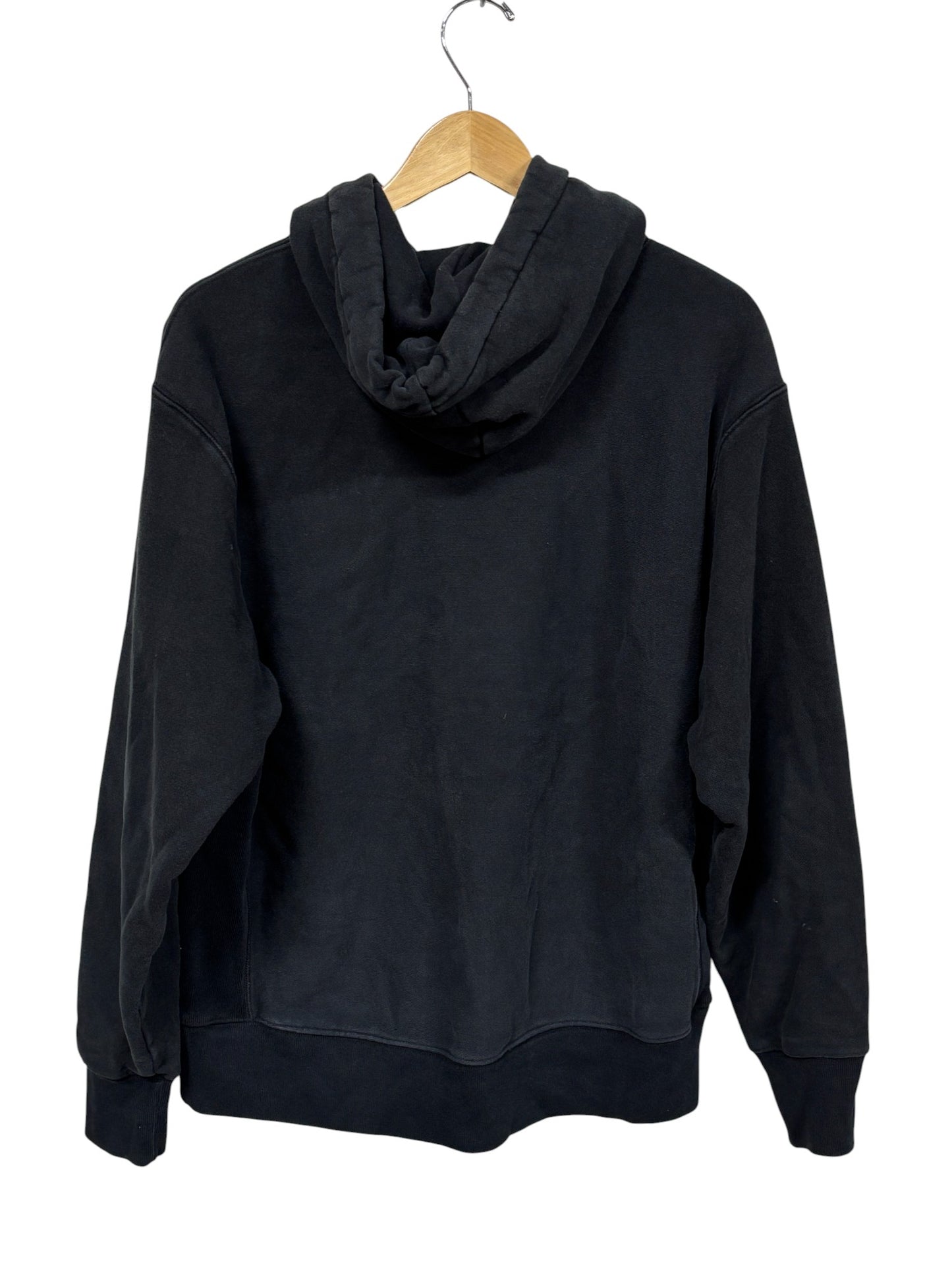 Champion Black Reverse Weave Hoodie Size Large