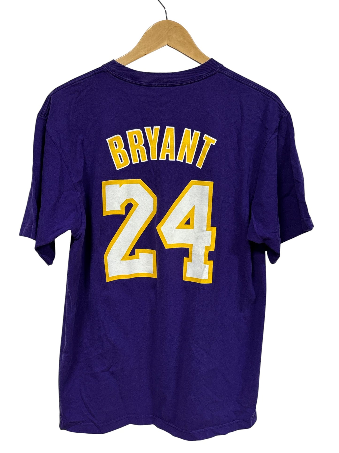 Vintage Y2K Adidas Kobe Bryant Lakers Graphic Tee Size Medium