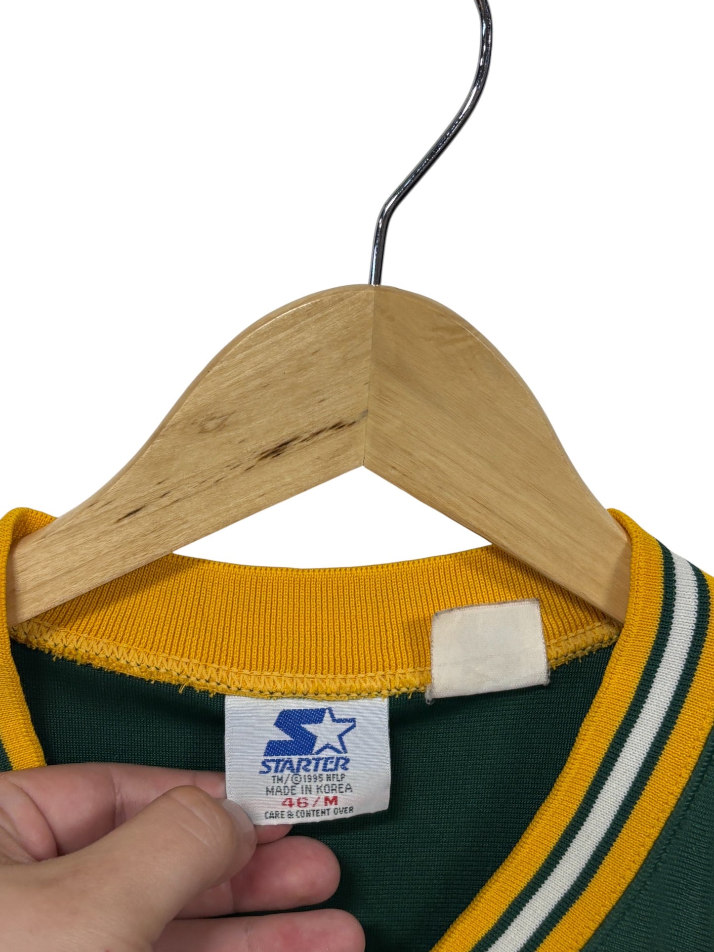 Vintage Starter Green Bay Packers Brett Favre #4 Jersey Size Medium