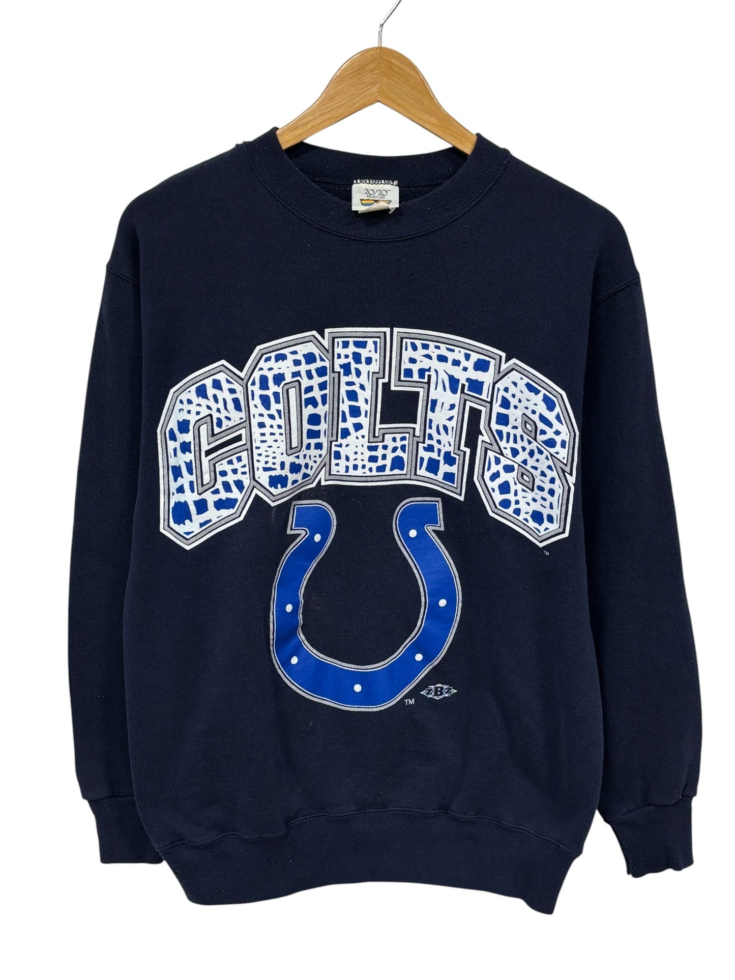 Vintage 90's Indianapolis Colts NFL Logo Crewneck Sweater Size Medium