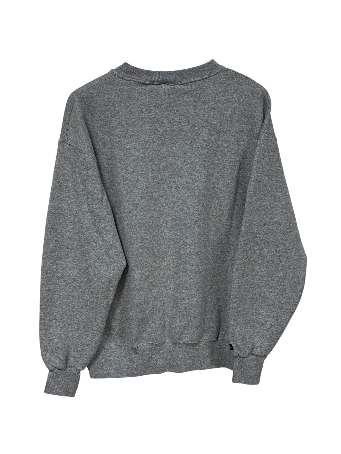Vintage 90's Rocky Mountain College Grey Crewneck Sweater Size Medium