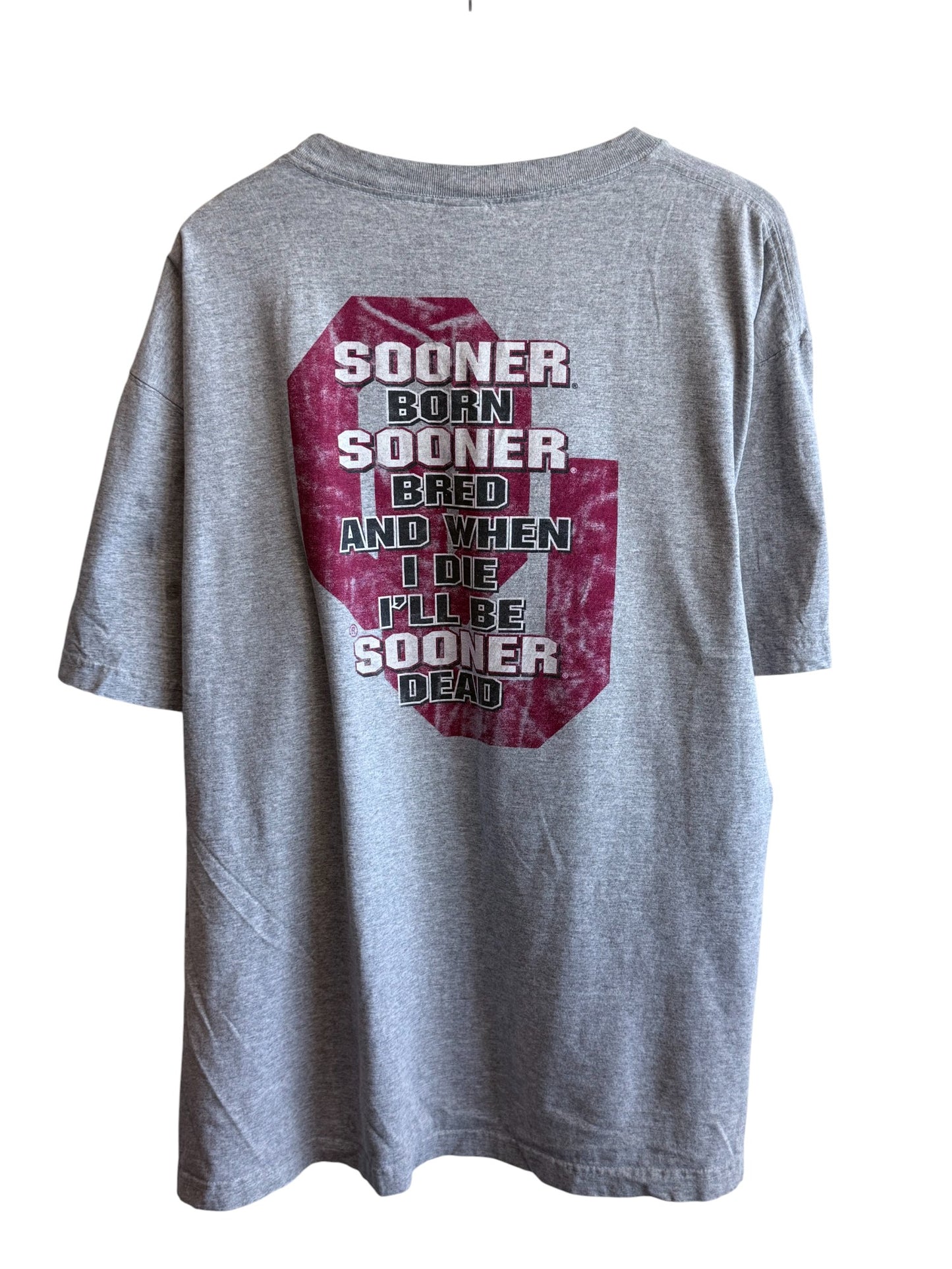 Vintage 90's Oklahoma Sooners Collegiate Graphic Tee Size XL