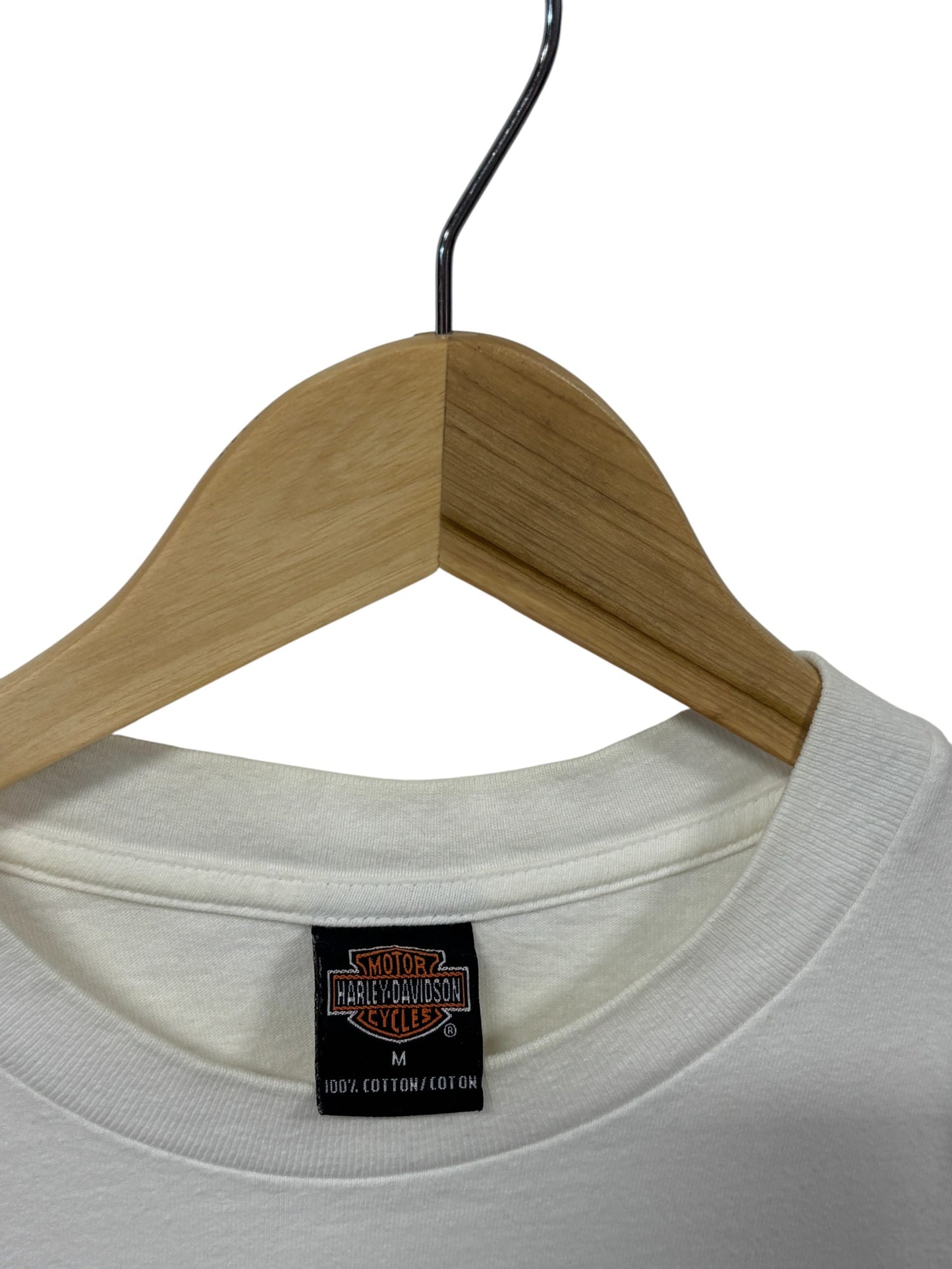 Harley Davidson Laramie Wyoming Biker Graphic Tee Size Medium