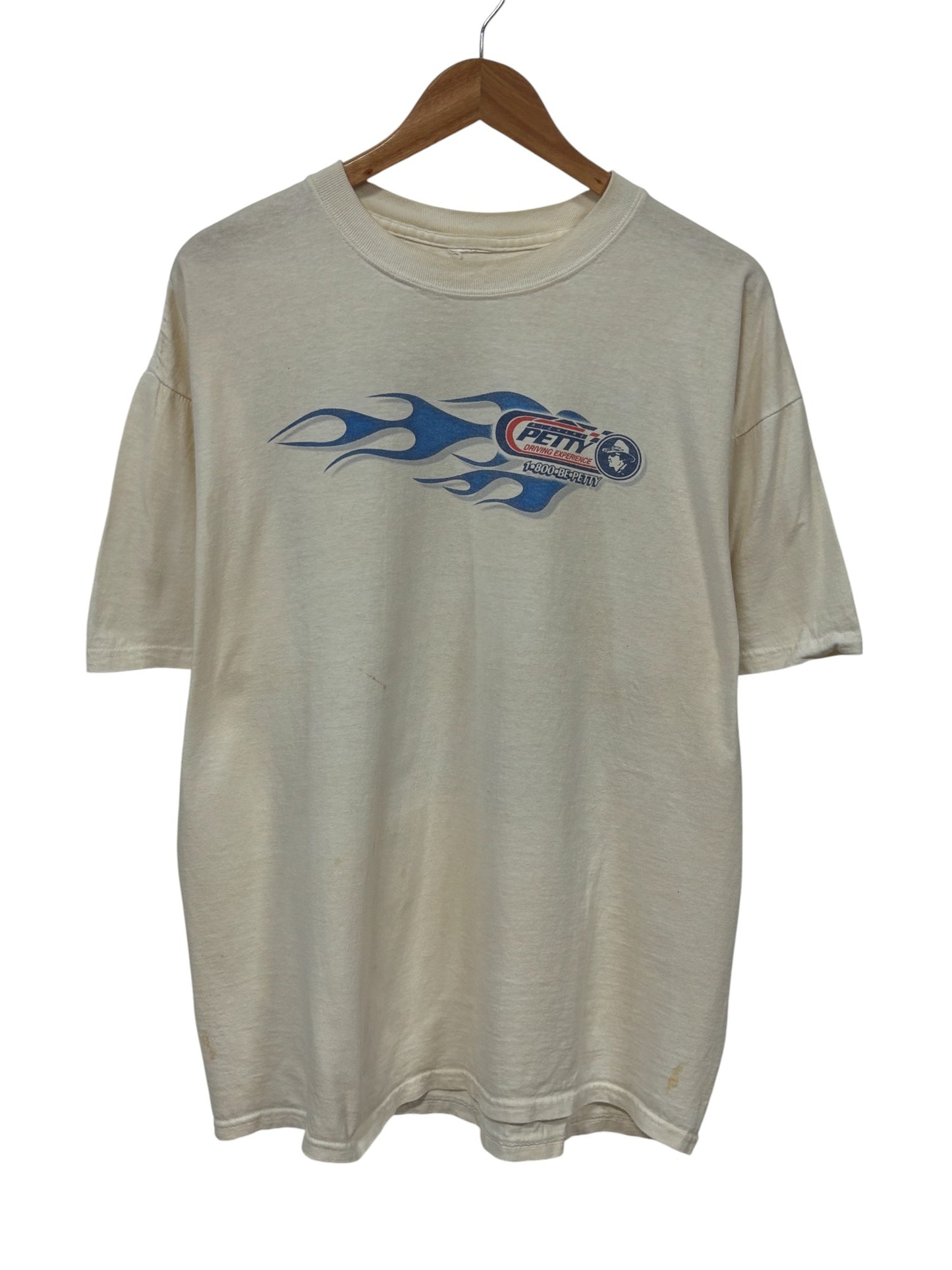 Vintage Y2K Richard Petty Driving School NASCAR Graphic Tee Size XL