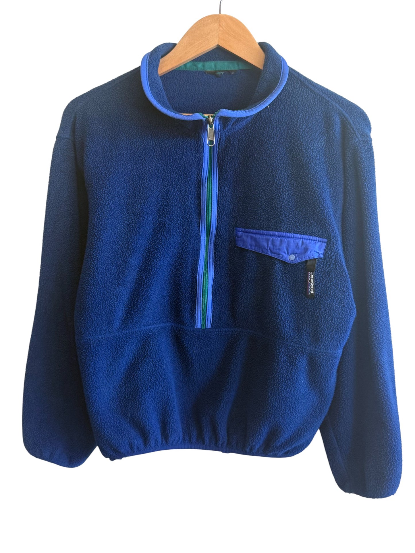 Vintage 90's Patagonia Half Zip Synchilla Fleece Jacket Size Medium