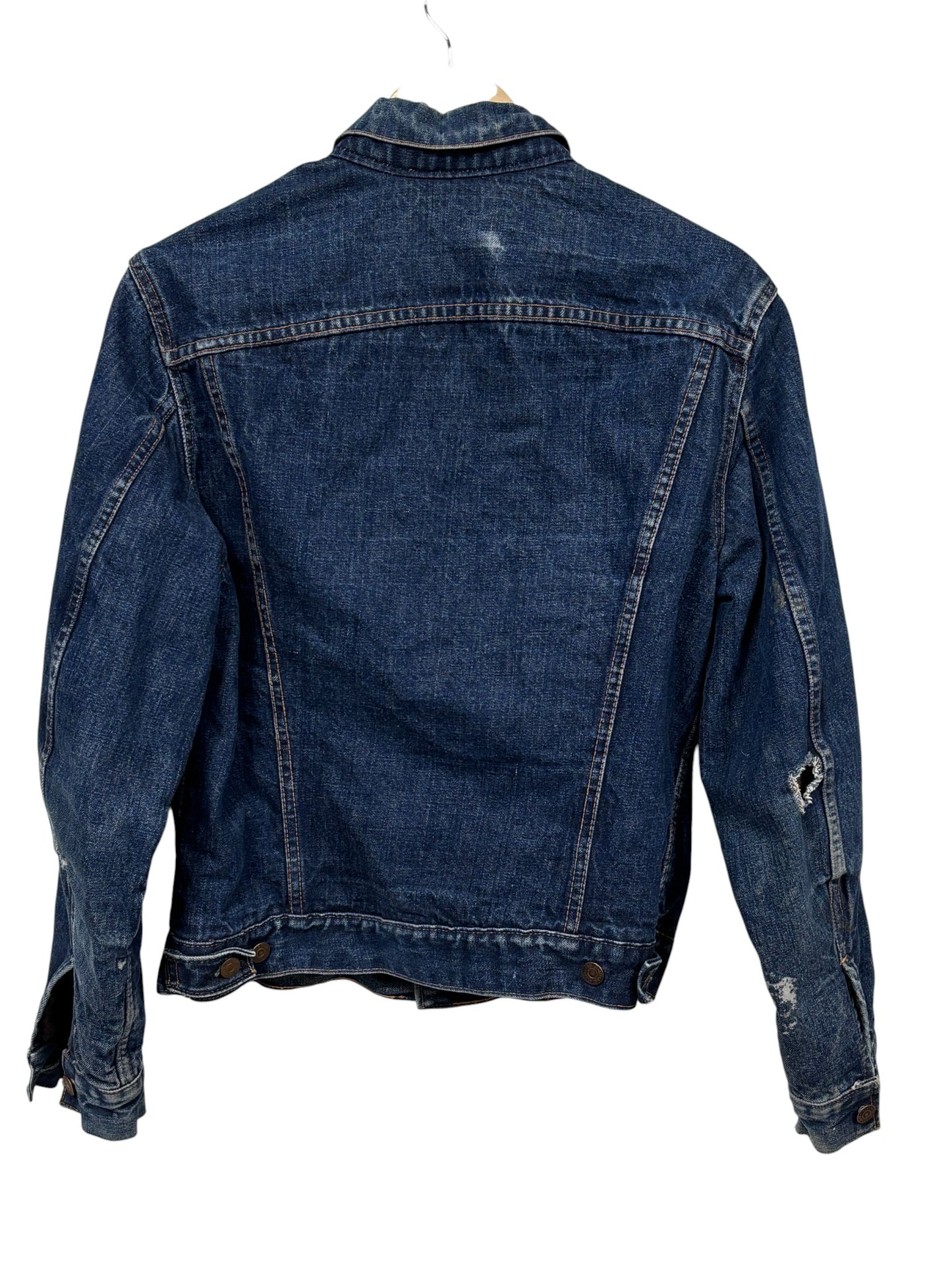 Vintage 70's Levi's Big E Denim Trucker Jacket Size Medium